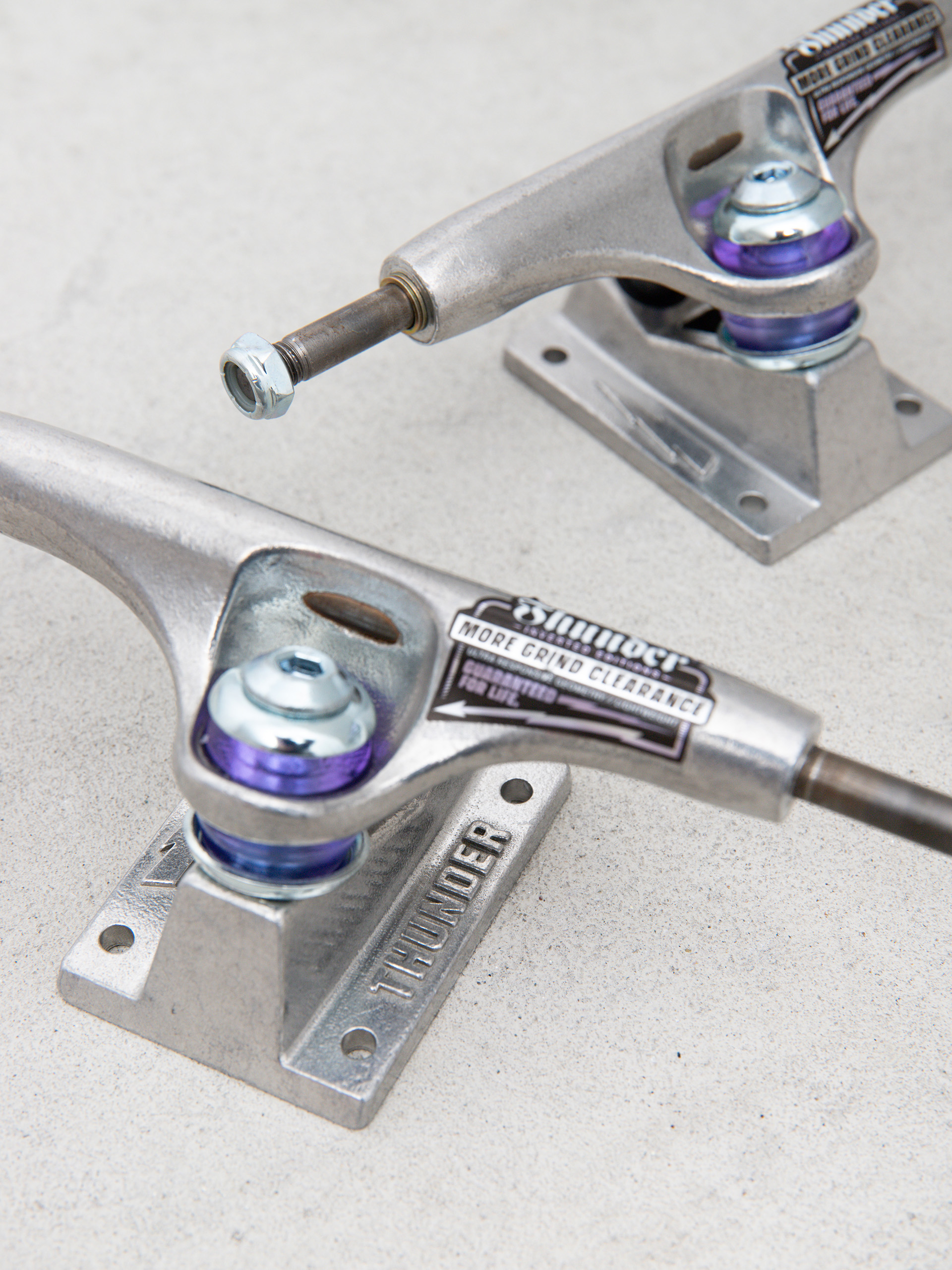 Thunder Inverted Achsen (polished)