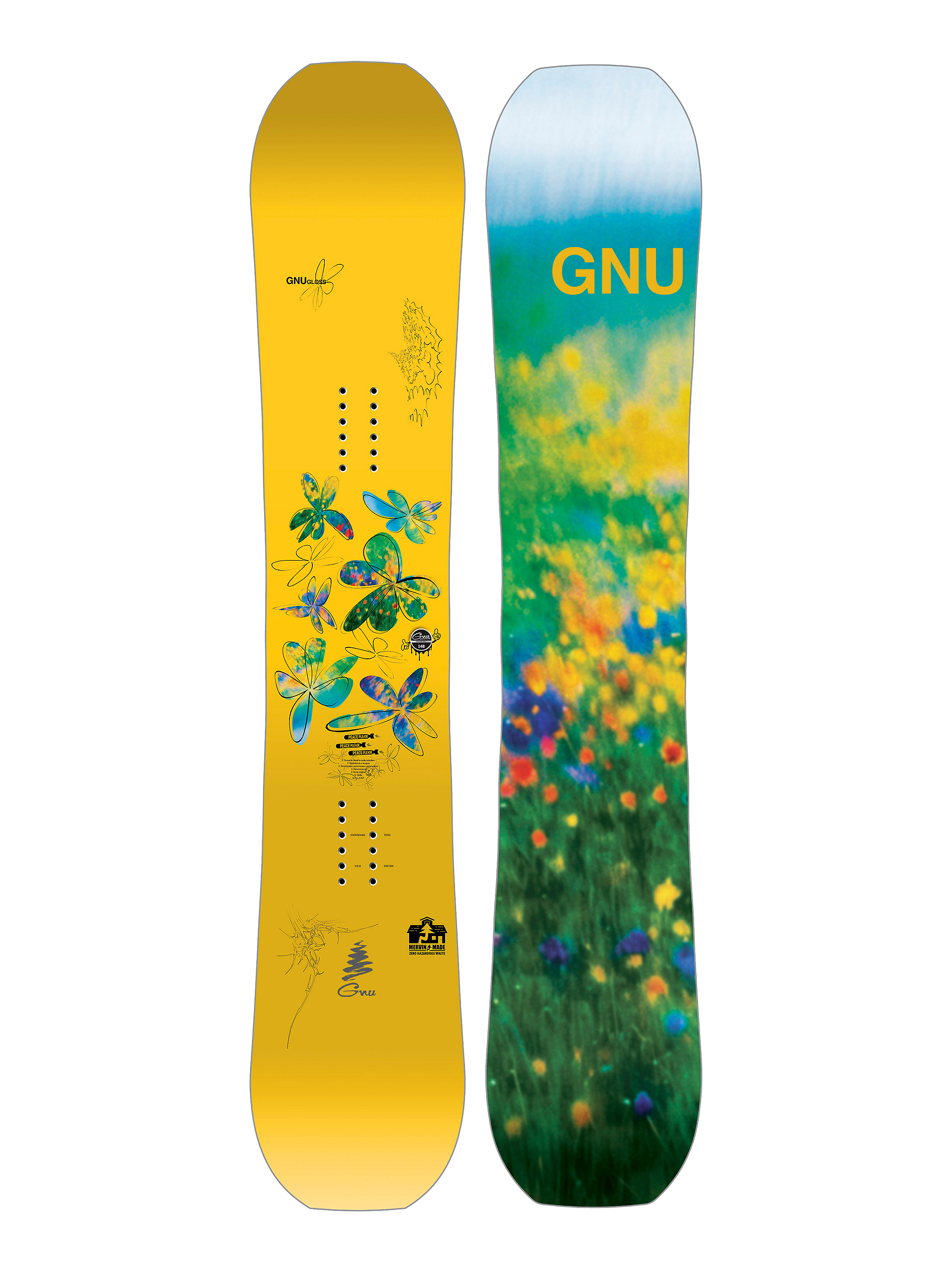 Gnu Snowboard Gloss Wmn