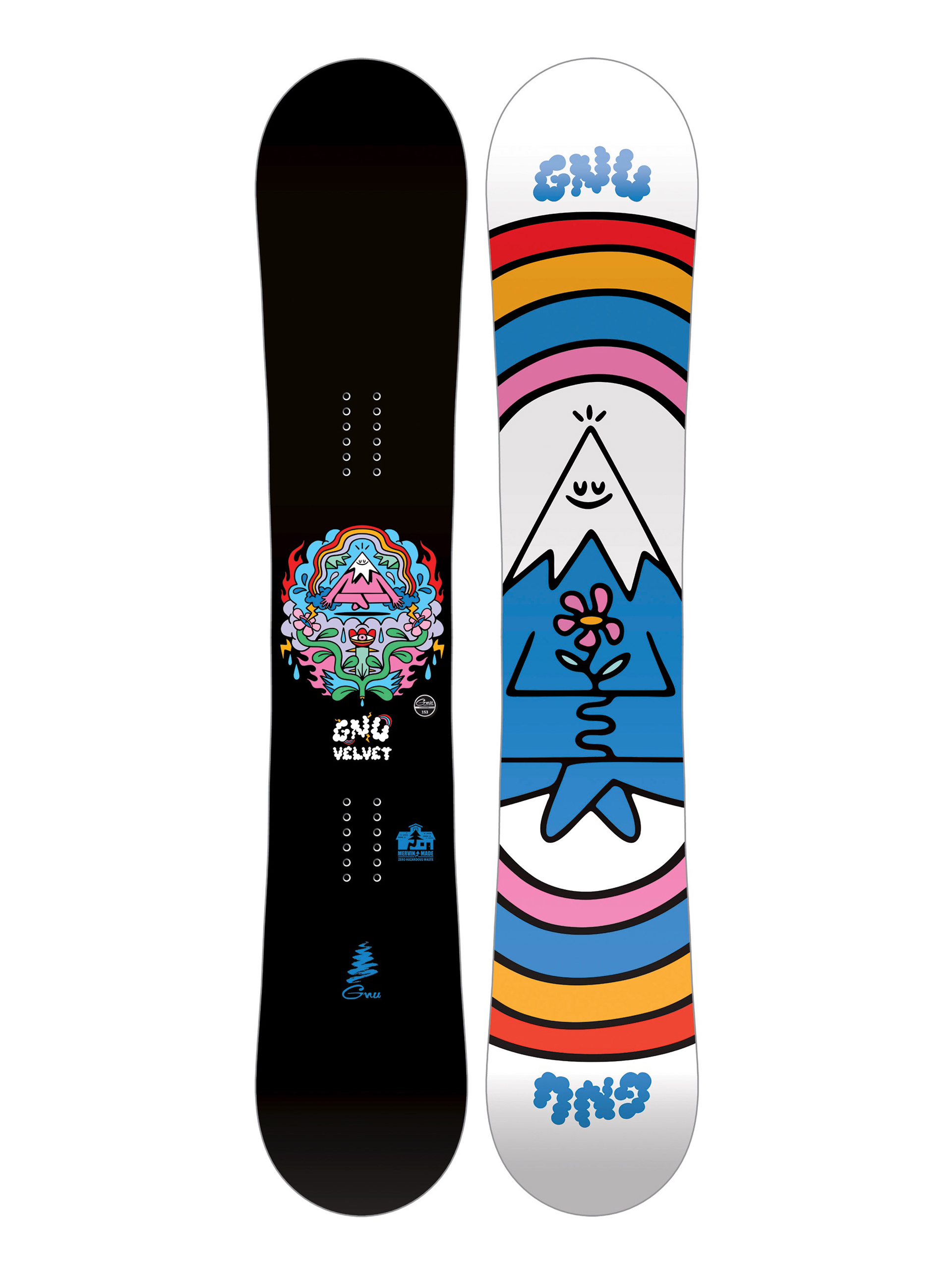 Womens Gnu Velvet Snowboard 