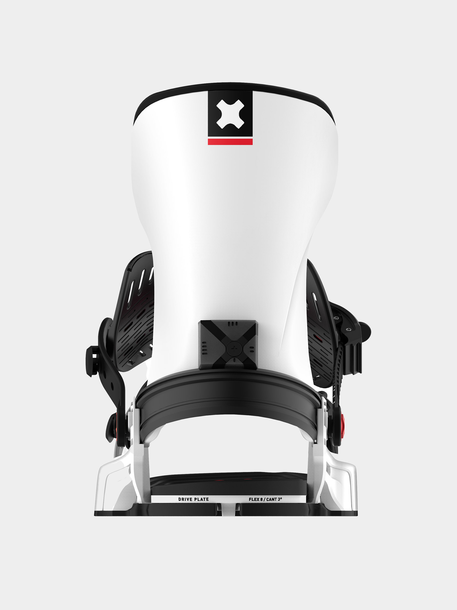 Mens Bent Metal Snowboard bindings Transfer (white)