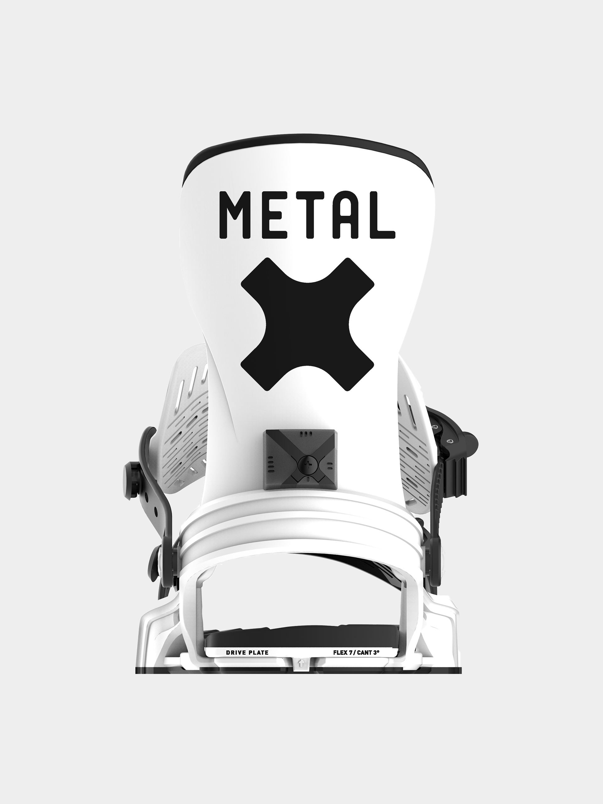 Herren Bent Metal Snowboard Bindung Axtion (white)