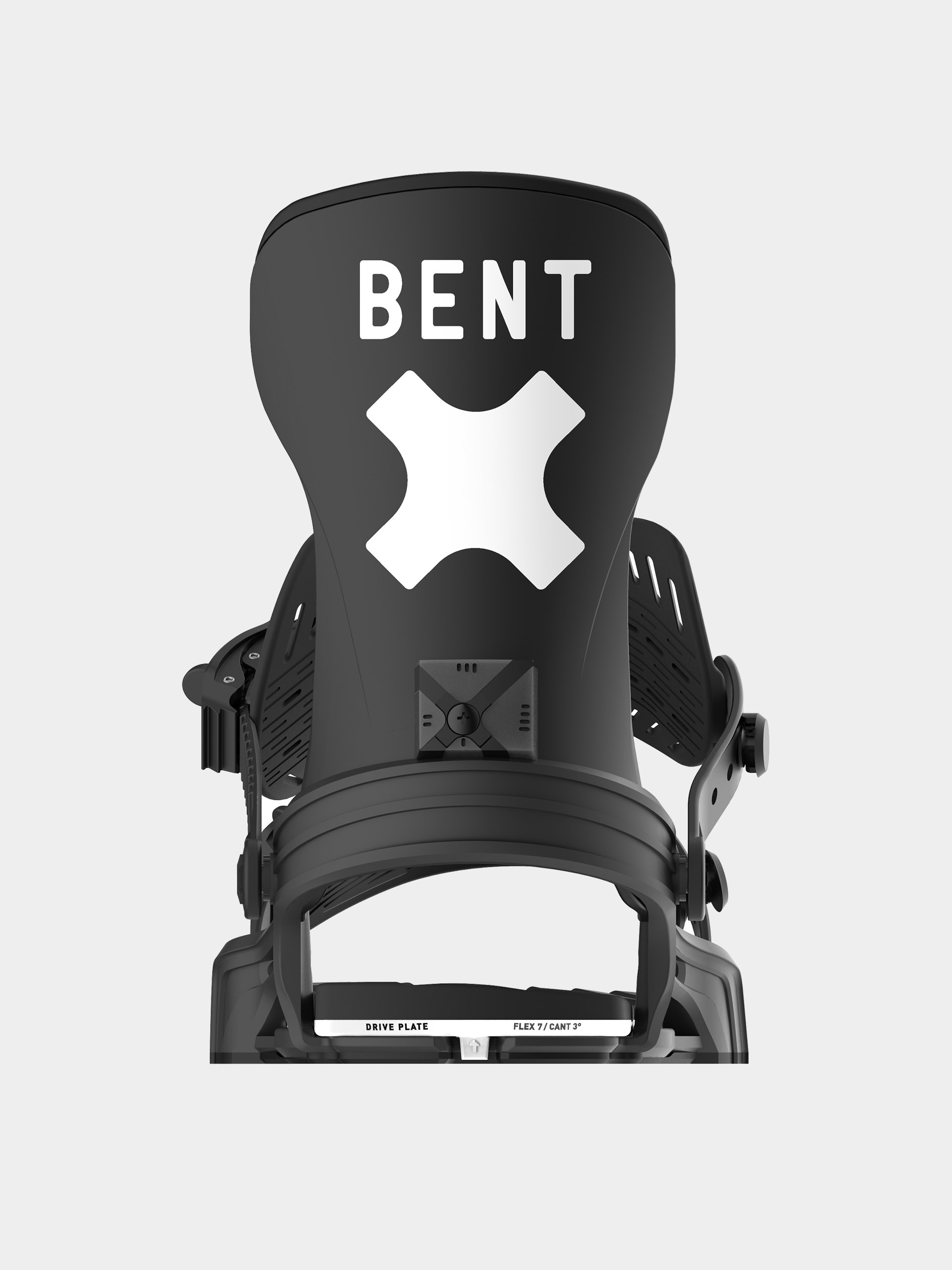Mens Bent Metal Snowboard bindings Axtion (black)