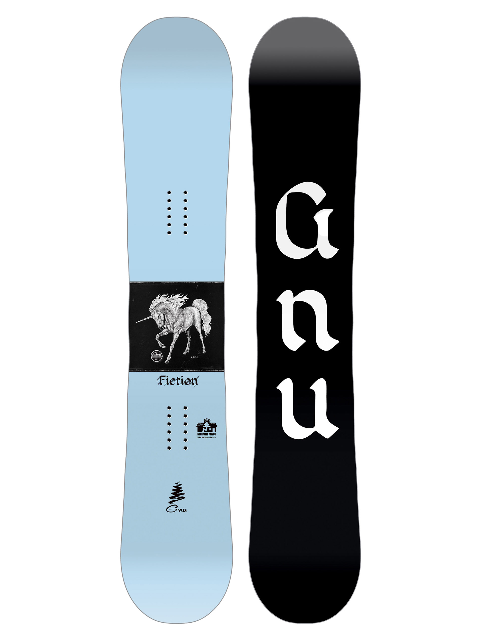 Gnu Snowboard Fiction Wmn