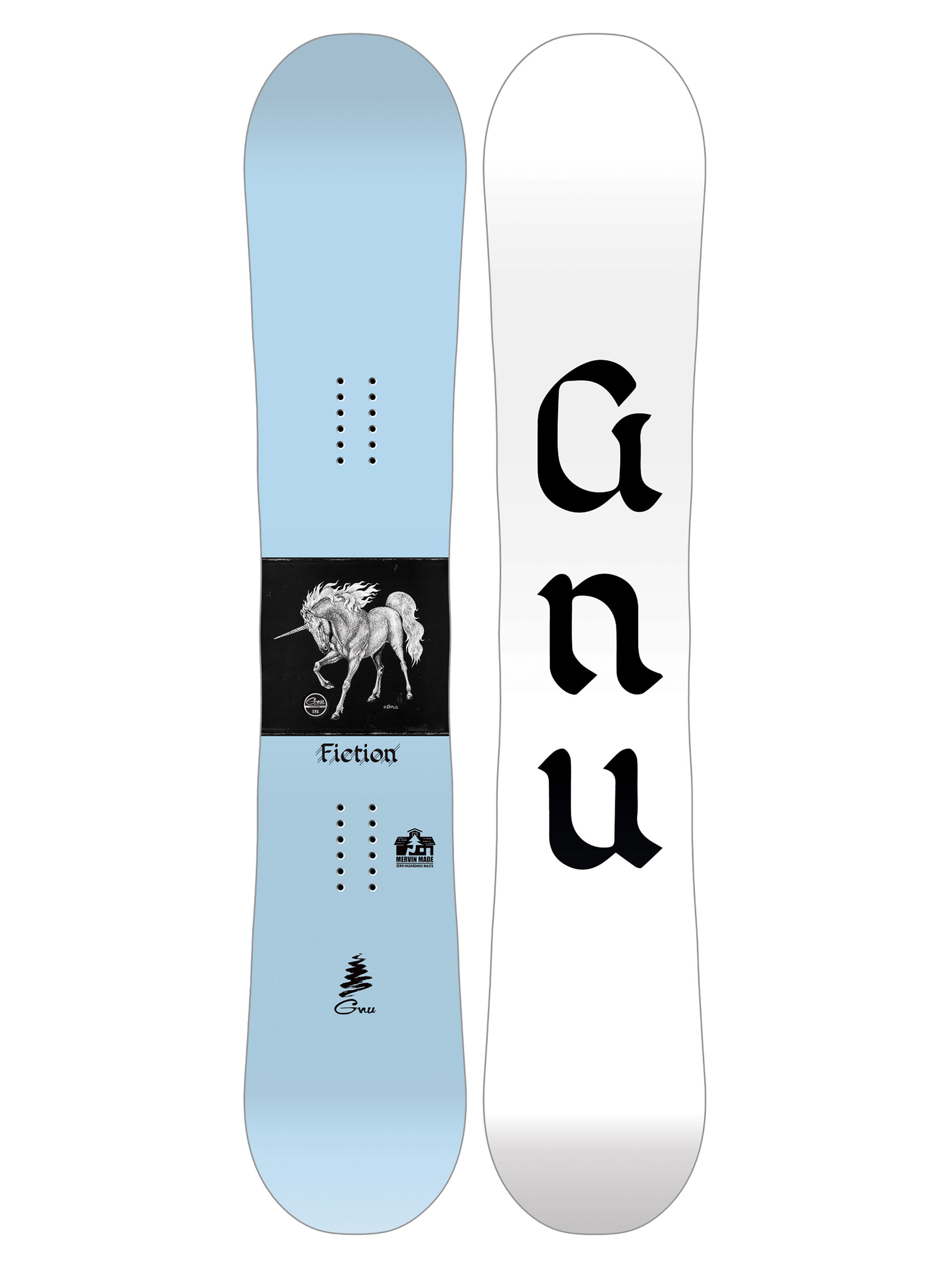 Gnu Snowboard Fiction Wmn