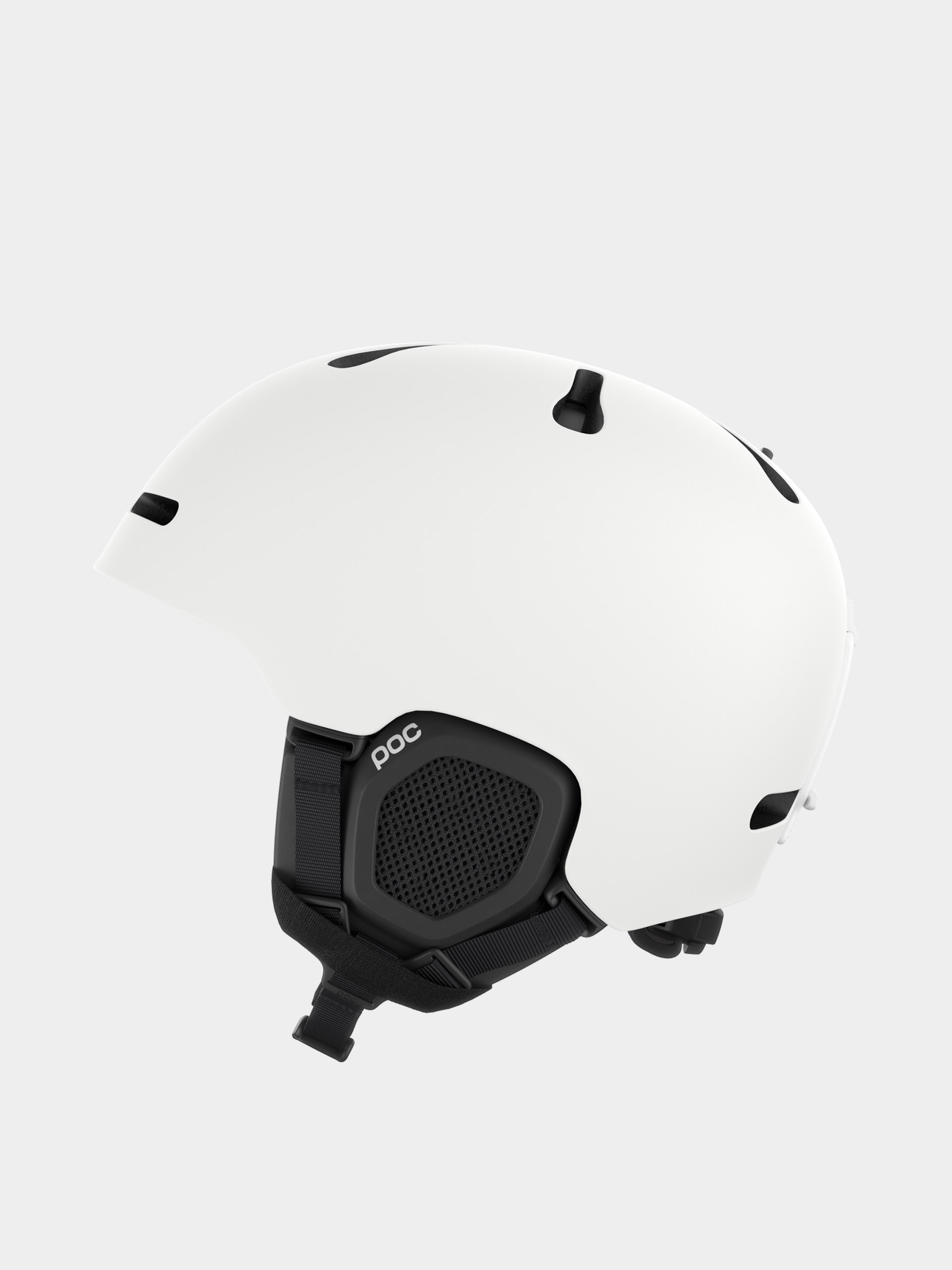POC Obex BC MIPS Helmet - white (hydrogen white/fluorescent orange