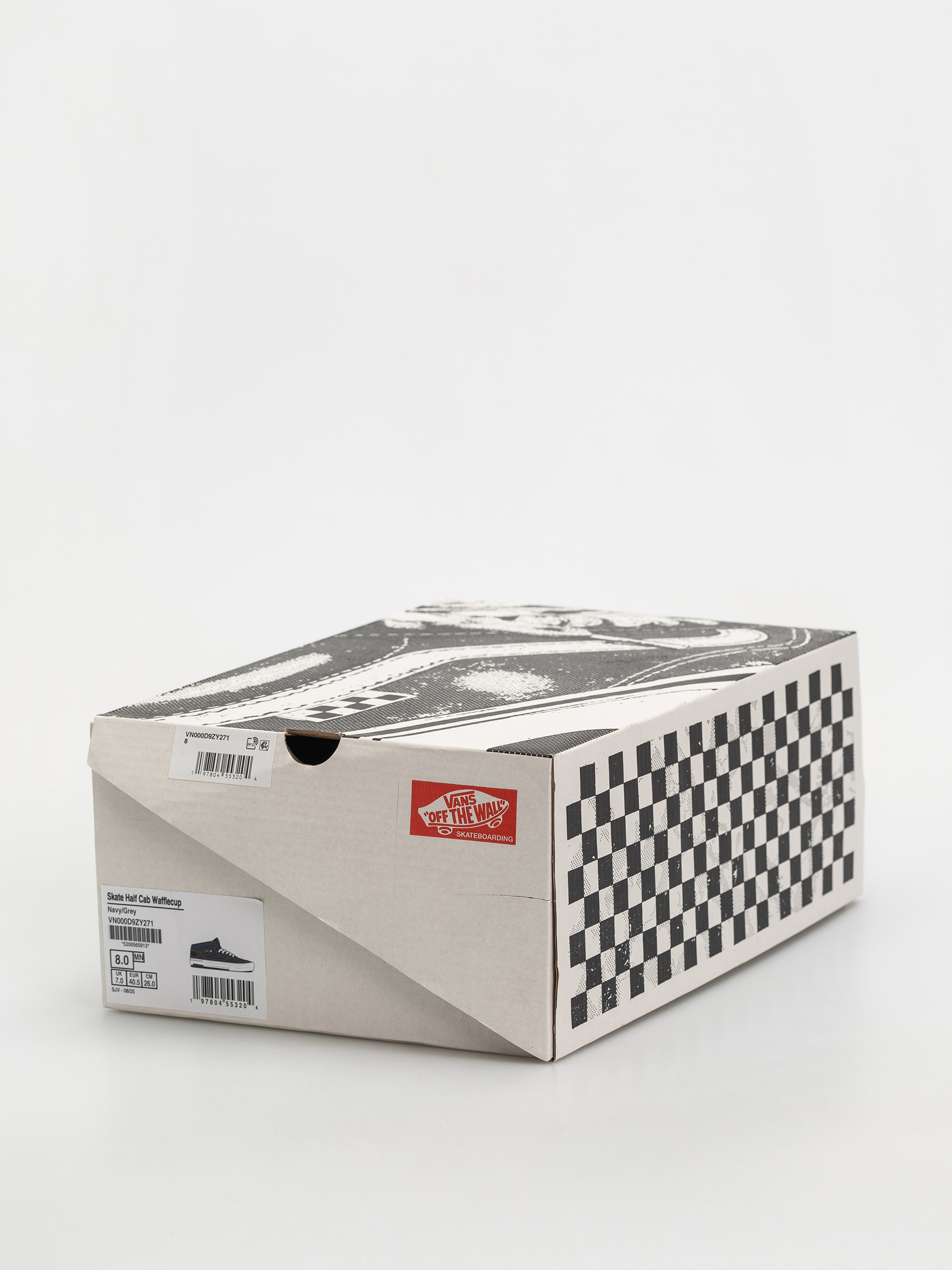 Vans Skate Half Cab Wafflecup Schuhe (navy/grey)