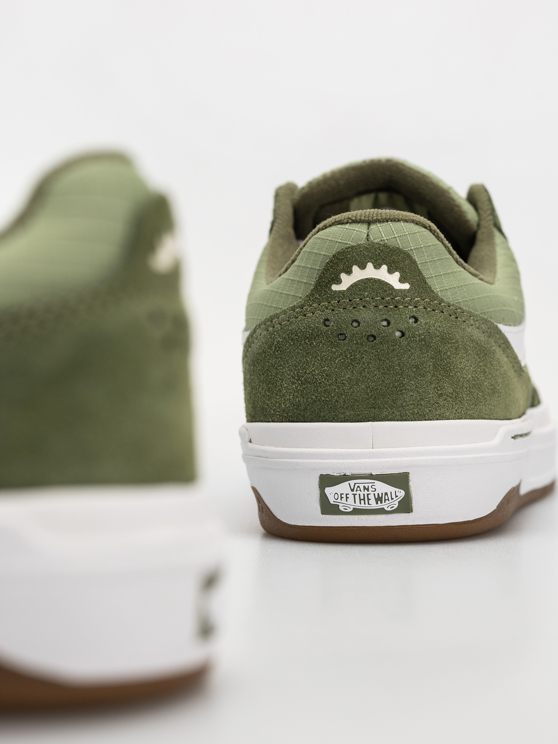 Vans Bmx Proof Wafflecup Shoes (olive/white)