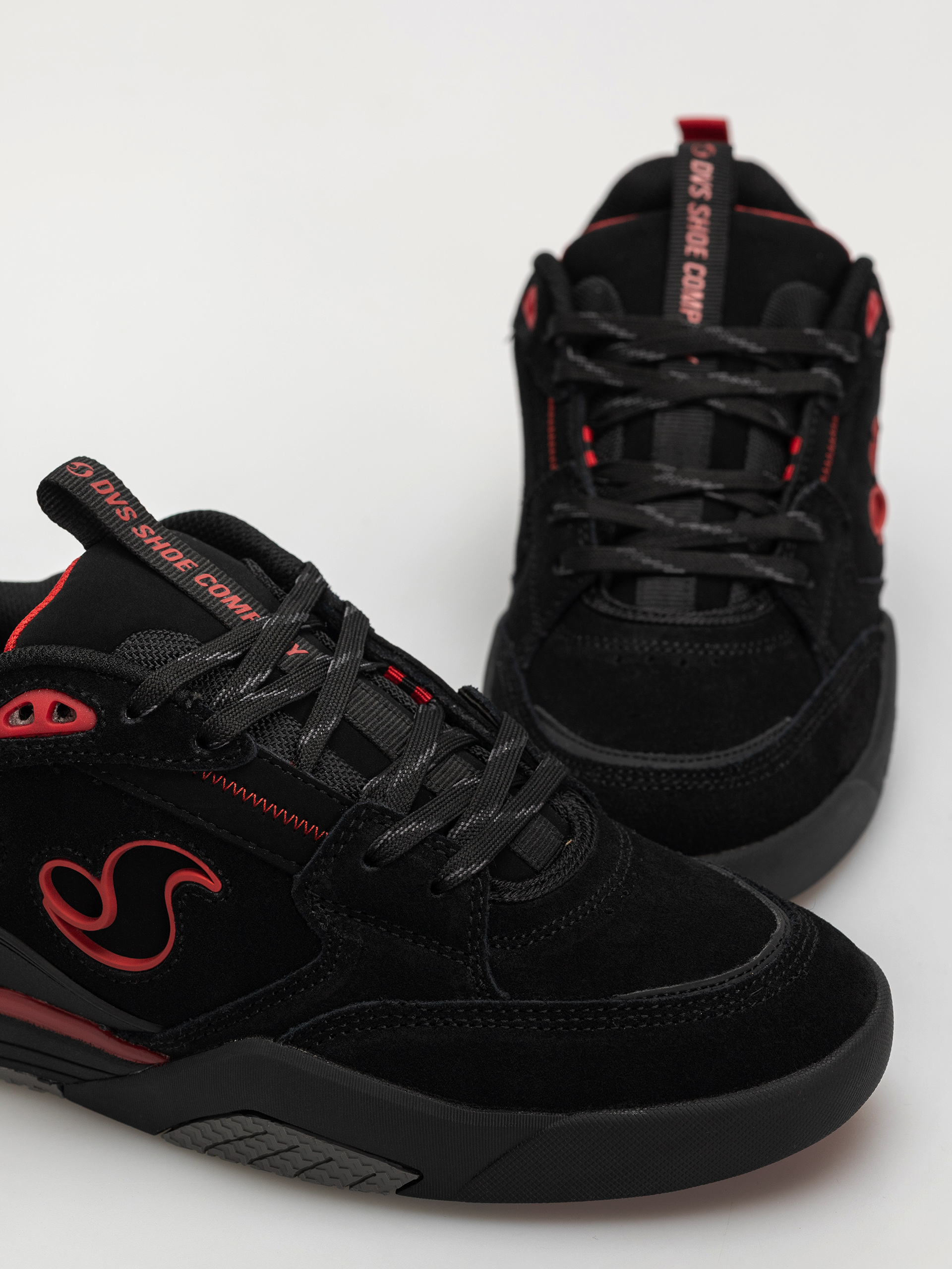 DVS Slot Shoes (blk/blk/red)