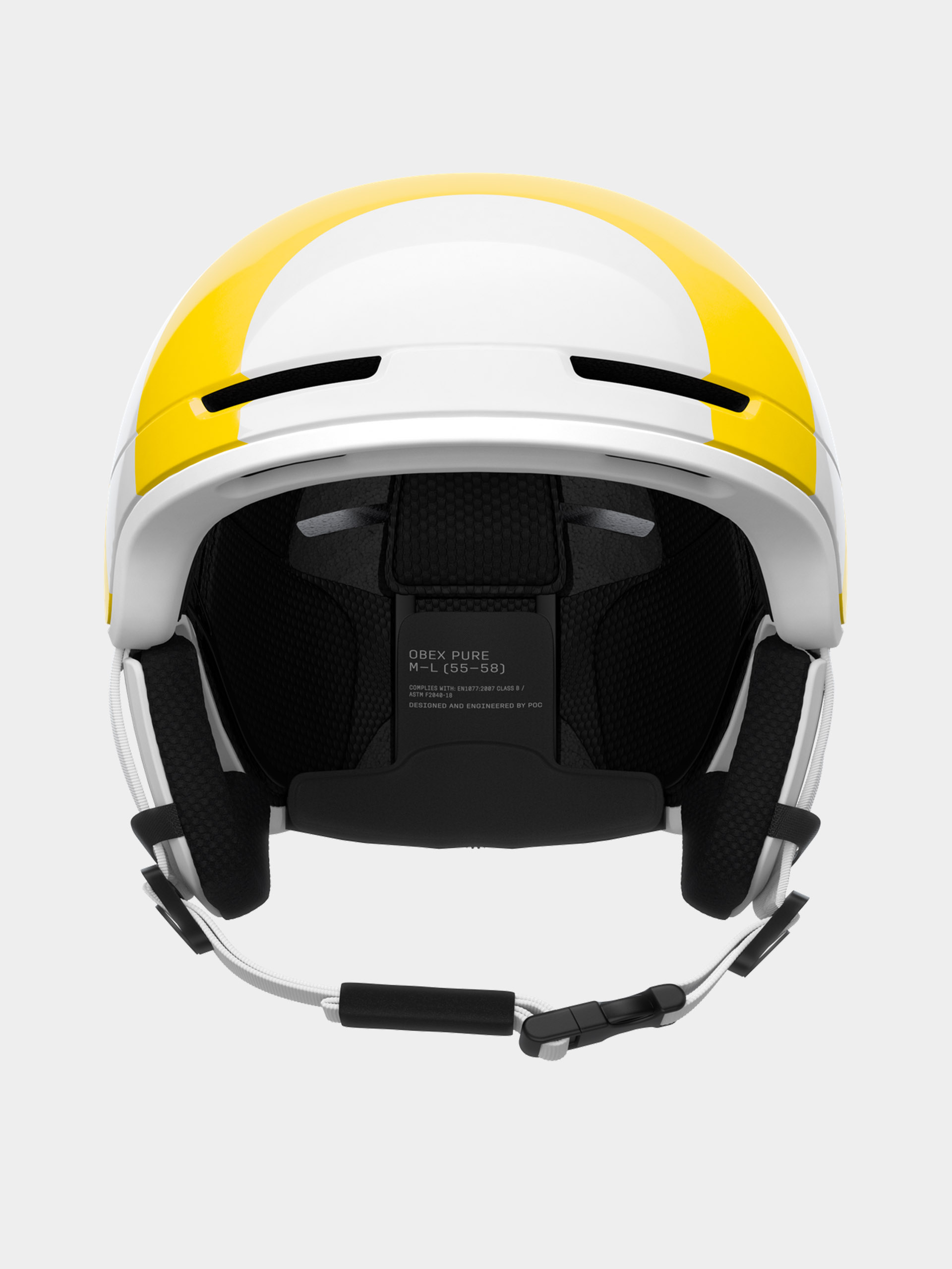 POC Helm Obex Pure (jaune/blanc)