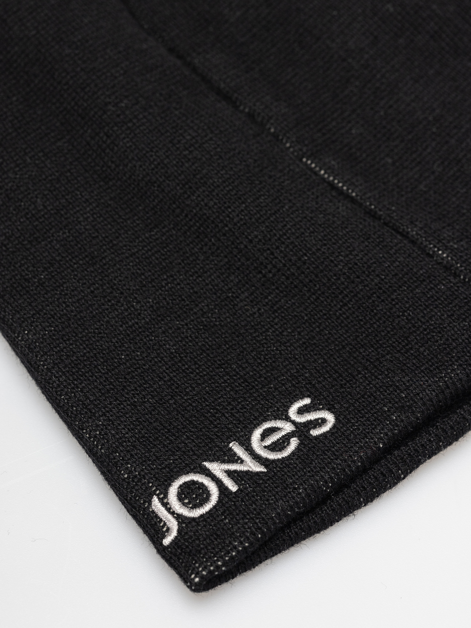 Jones Snowboards Mtn Logo Rec Beanie (stealth black)