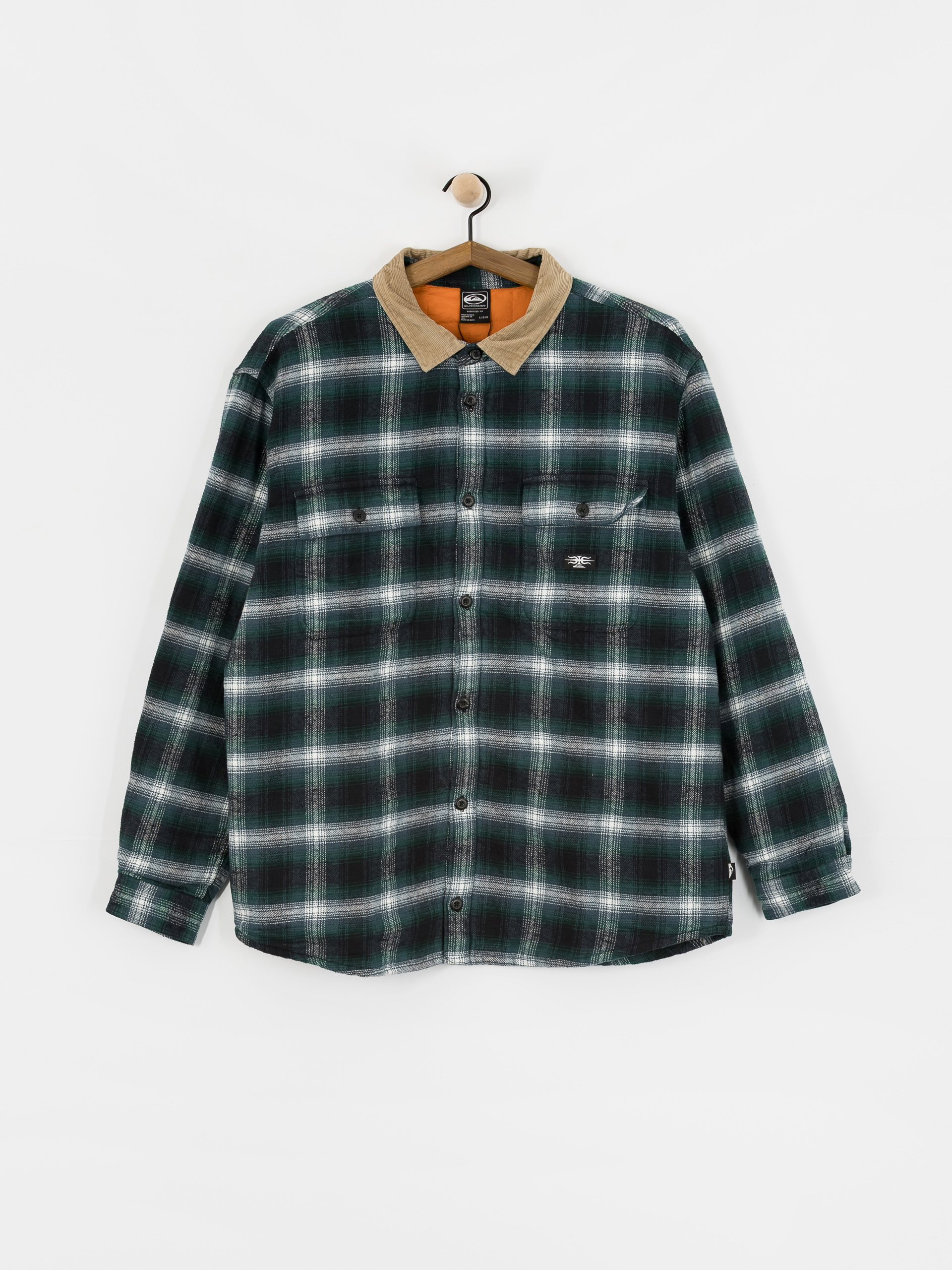 Quiksilver Mercury Desert Shadow Check Shirt (orion blue desert shadow)