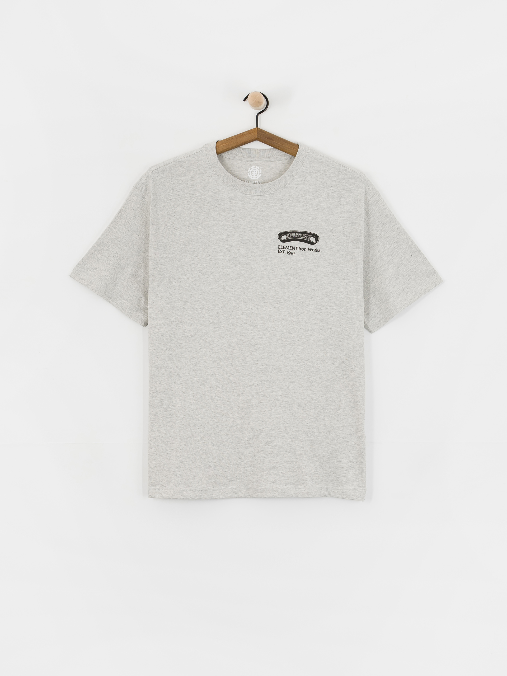 Element Iron Works T-Shirt (mid grey heather)