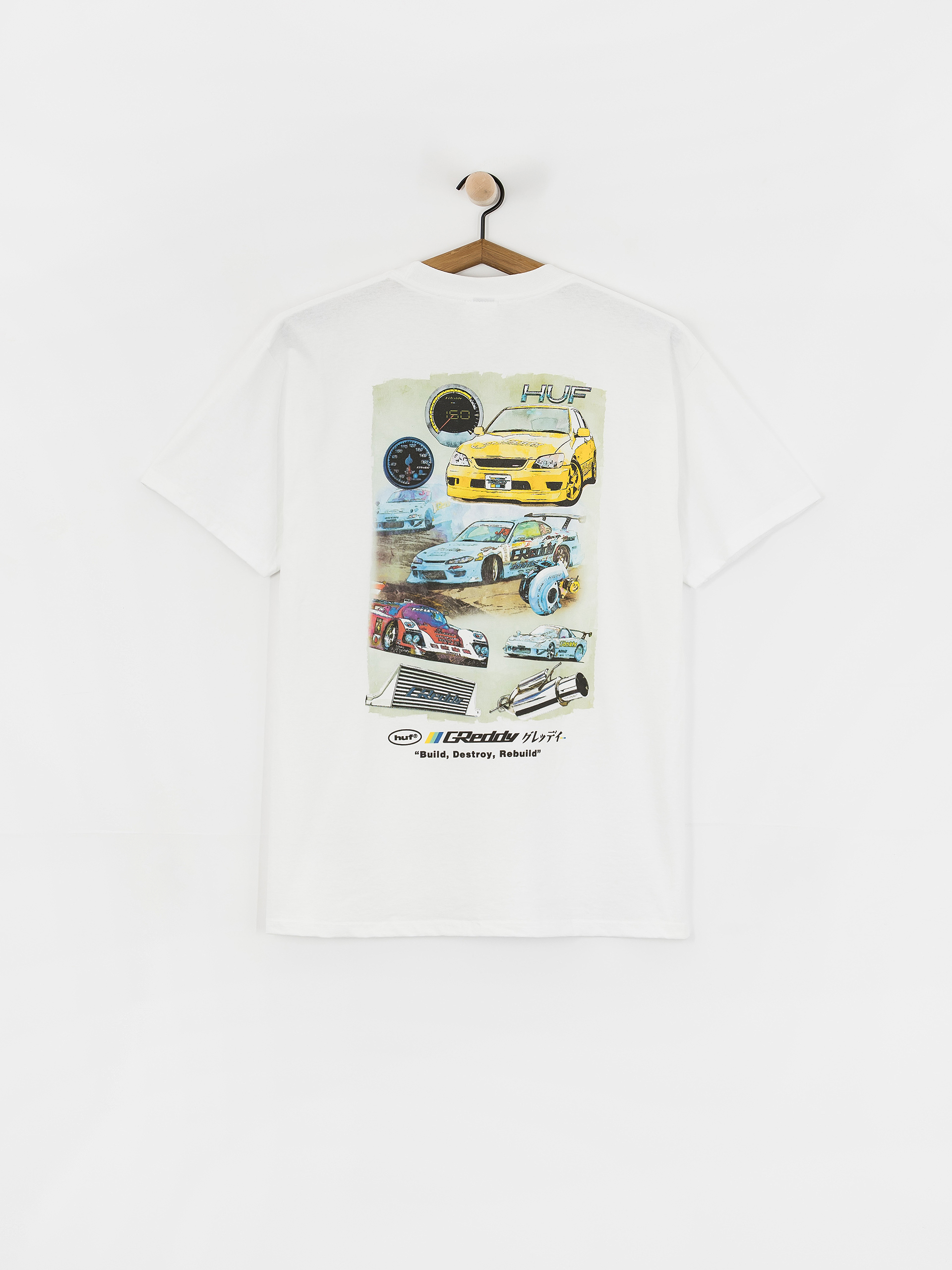 HUF T-Shirt X Greddy Parts