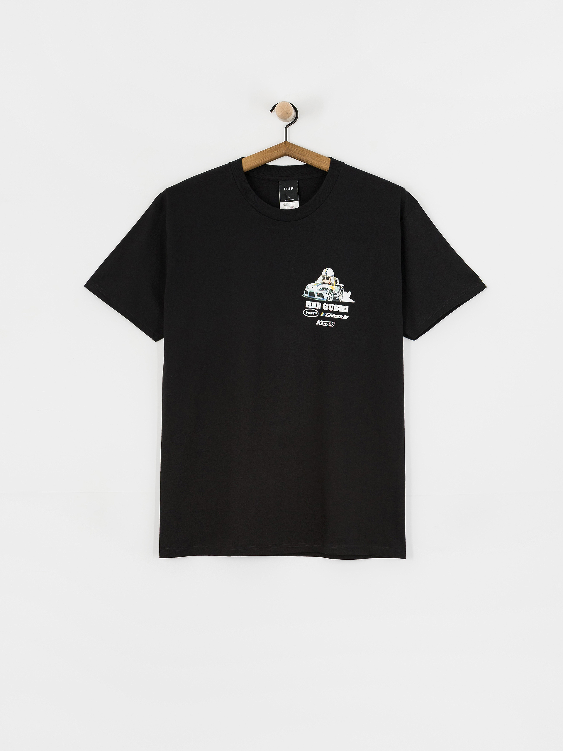 HUF T-Shirt X Greddy Gushi (black)