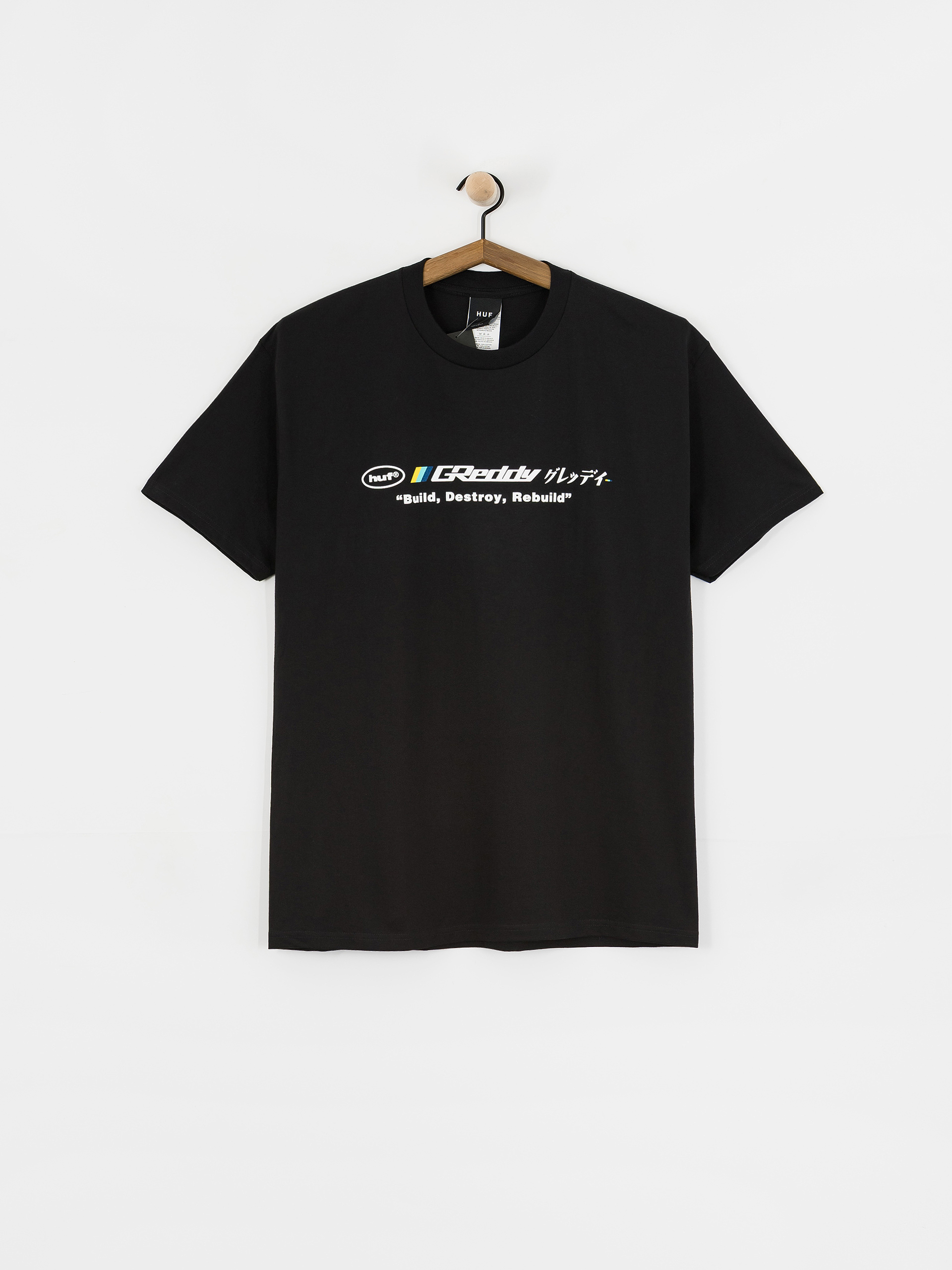 HUF T-Shirt X Greddy Motors (black)