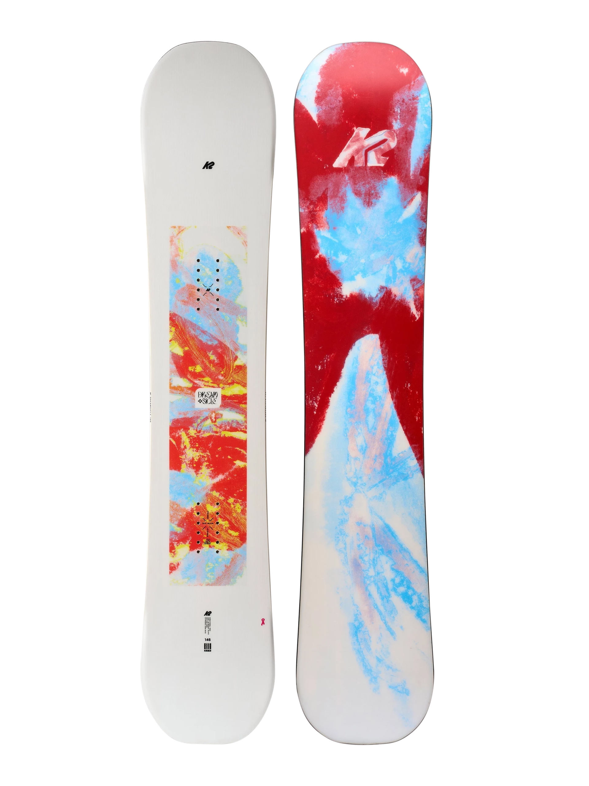K2 Snowboard First Lite Wmn - multicolor (pink/black/orange)
