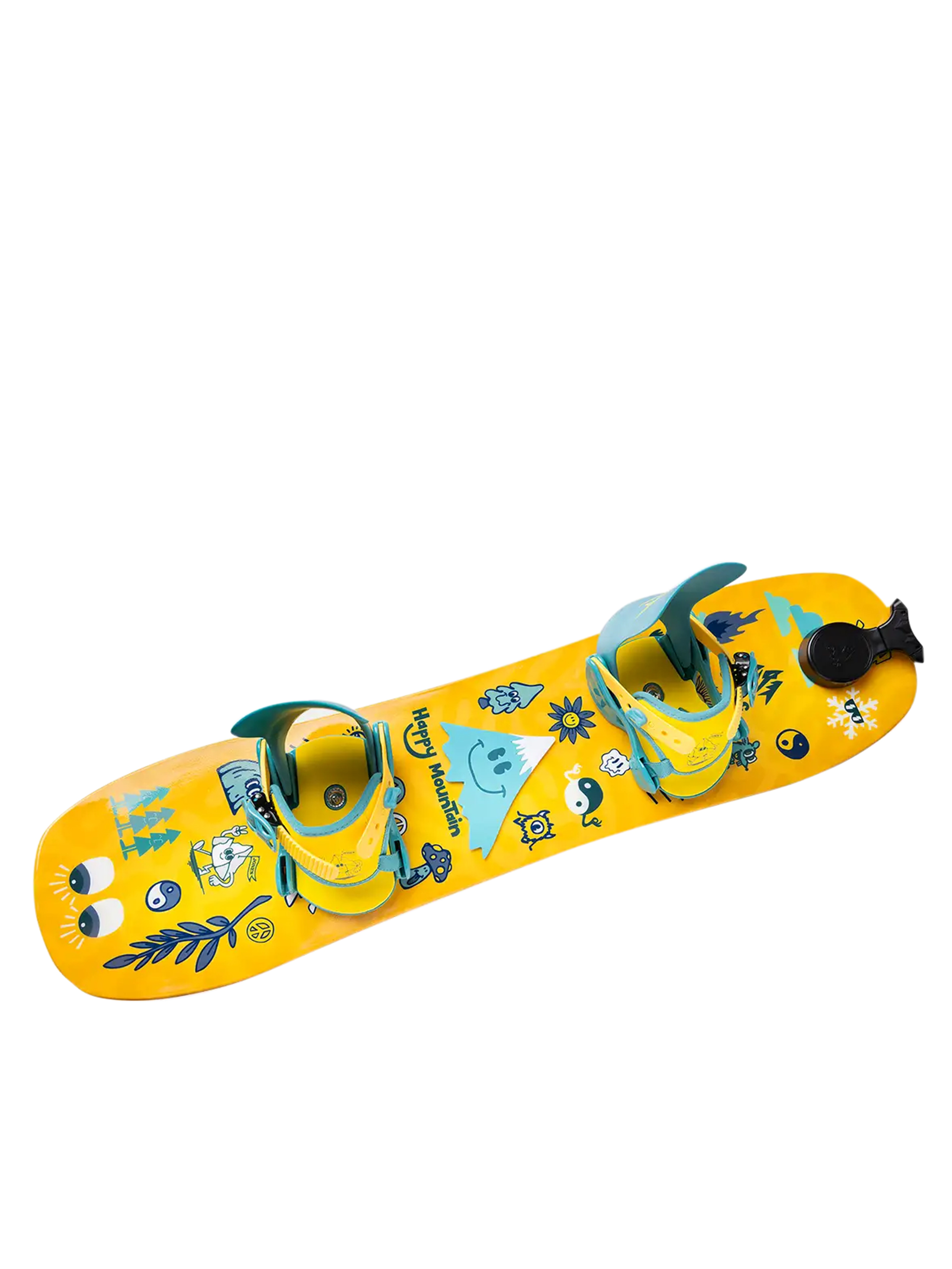 Jones Snowboards Snowboard Kid's Happy Mountain Package JR (yellow)