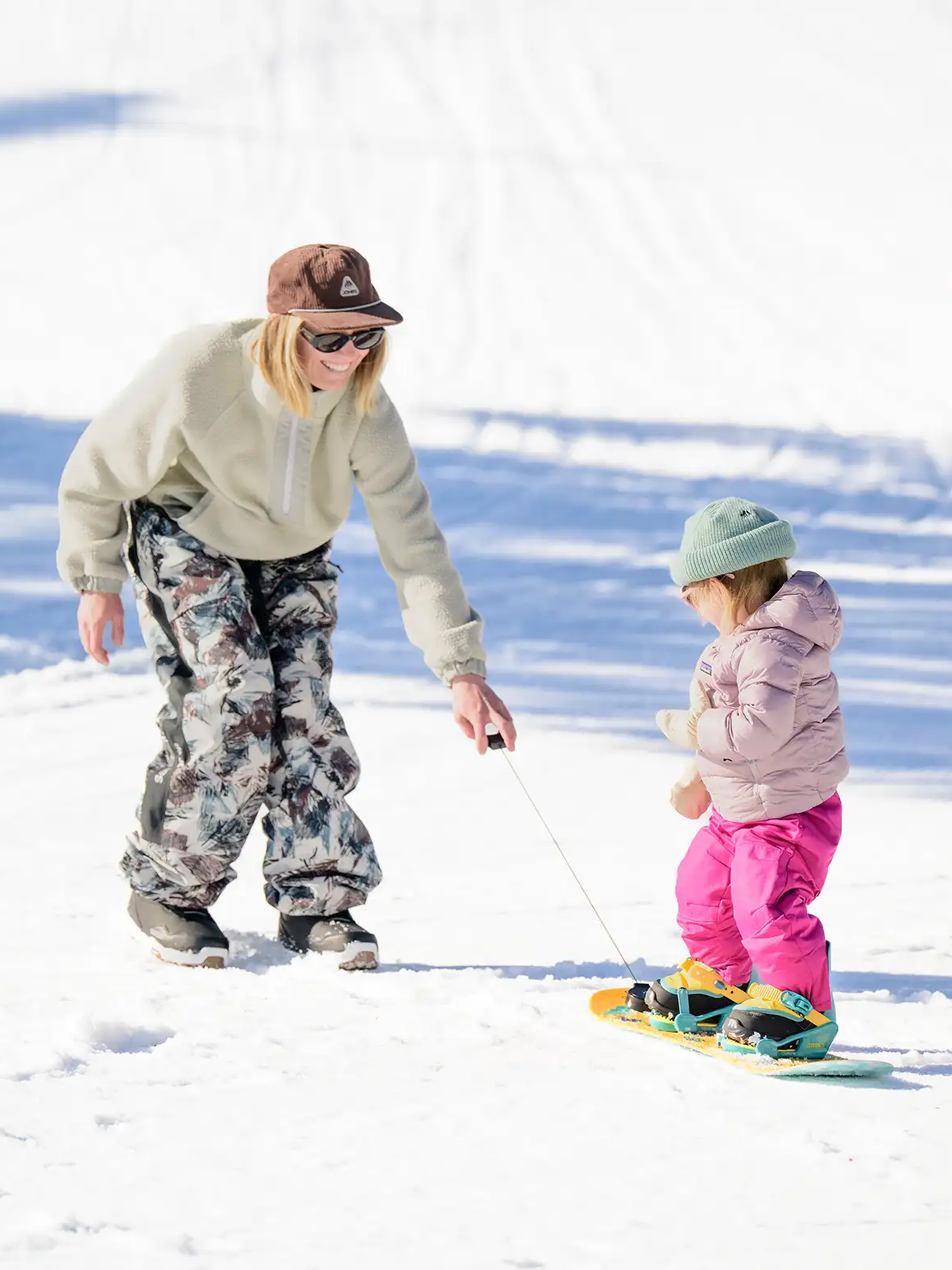 Jones Snowboards Snowboard Kid's Happy Mountain Package JR (yellow)
