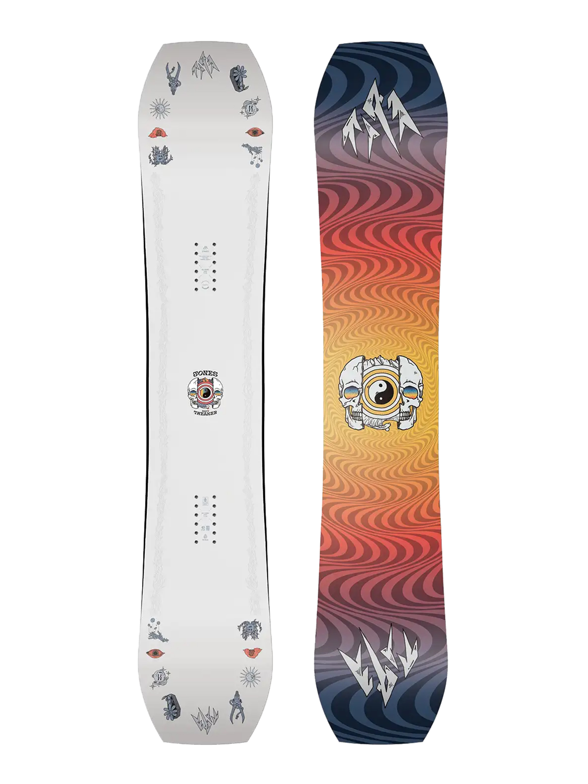 Herren Jones Snowboards Snowboard Tweaker (white)