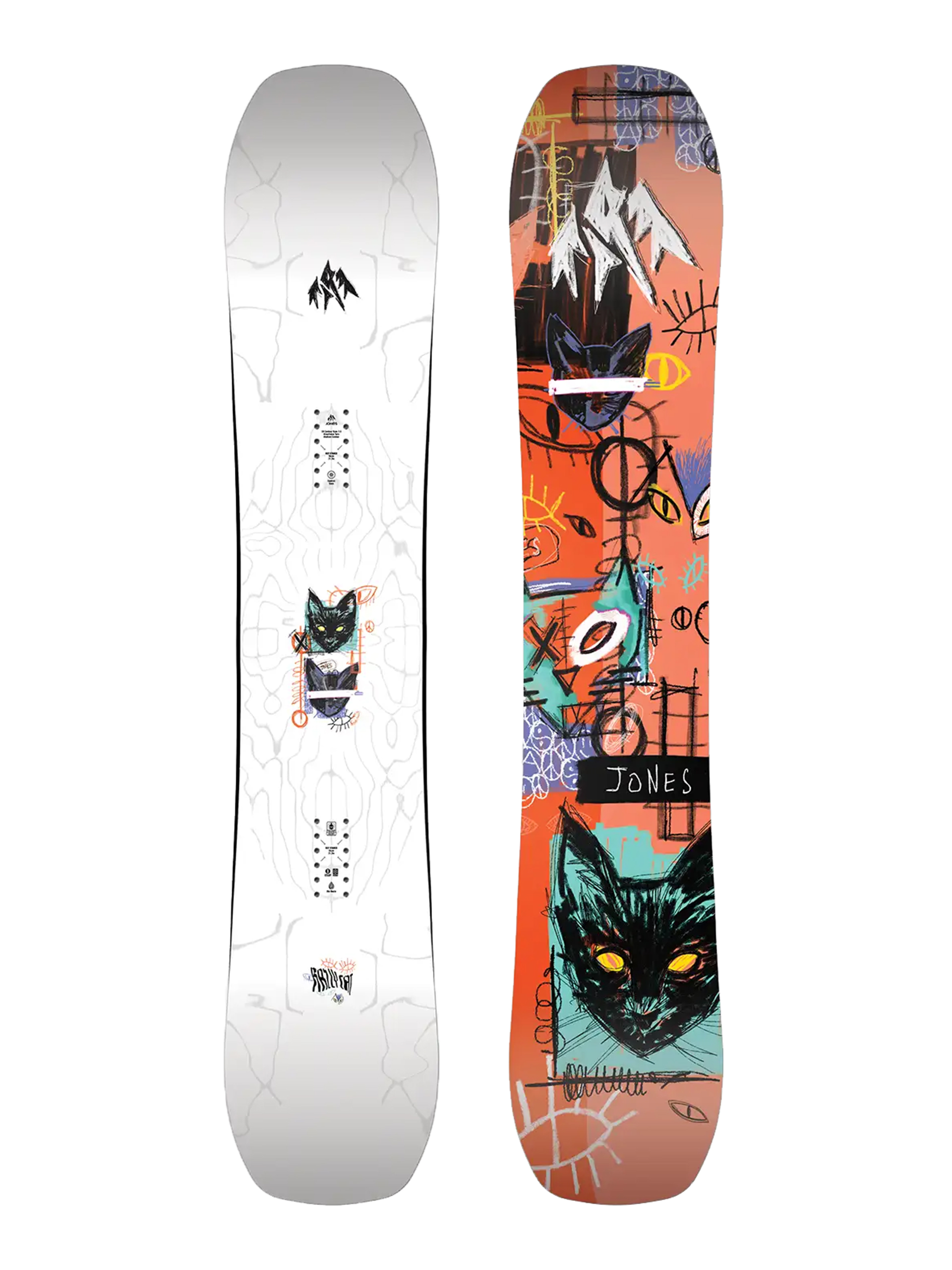 Jones Snowboards Snowboard Rally Cat