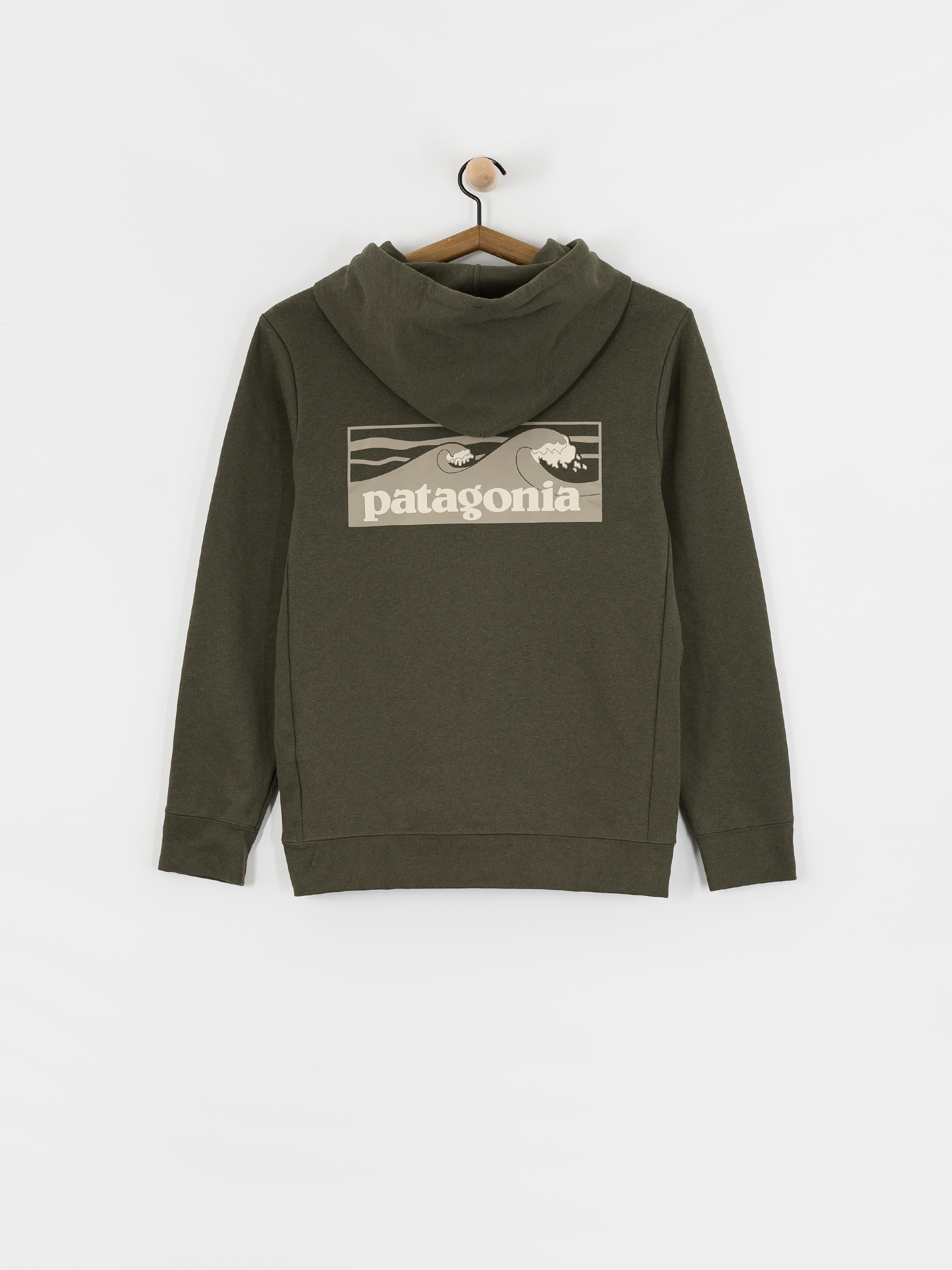 Patagonia Boardshort Logo Uprisal HD Hoodie (basin green)