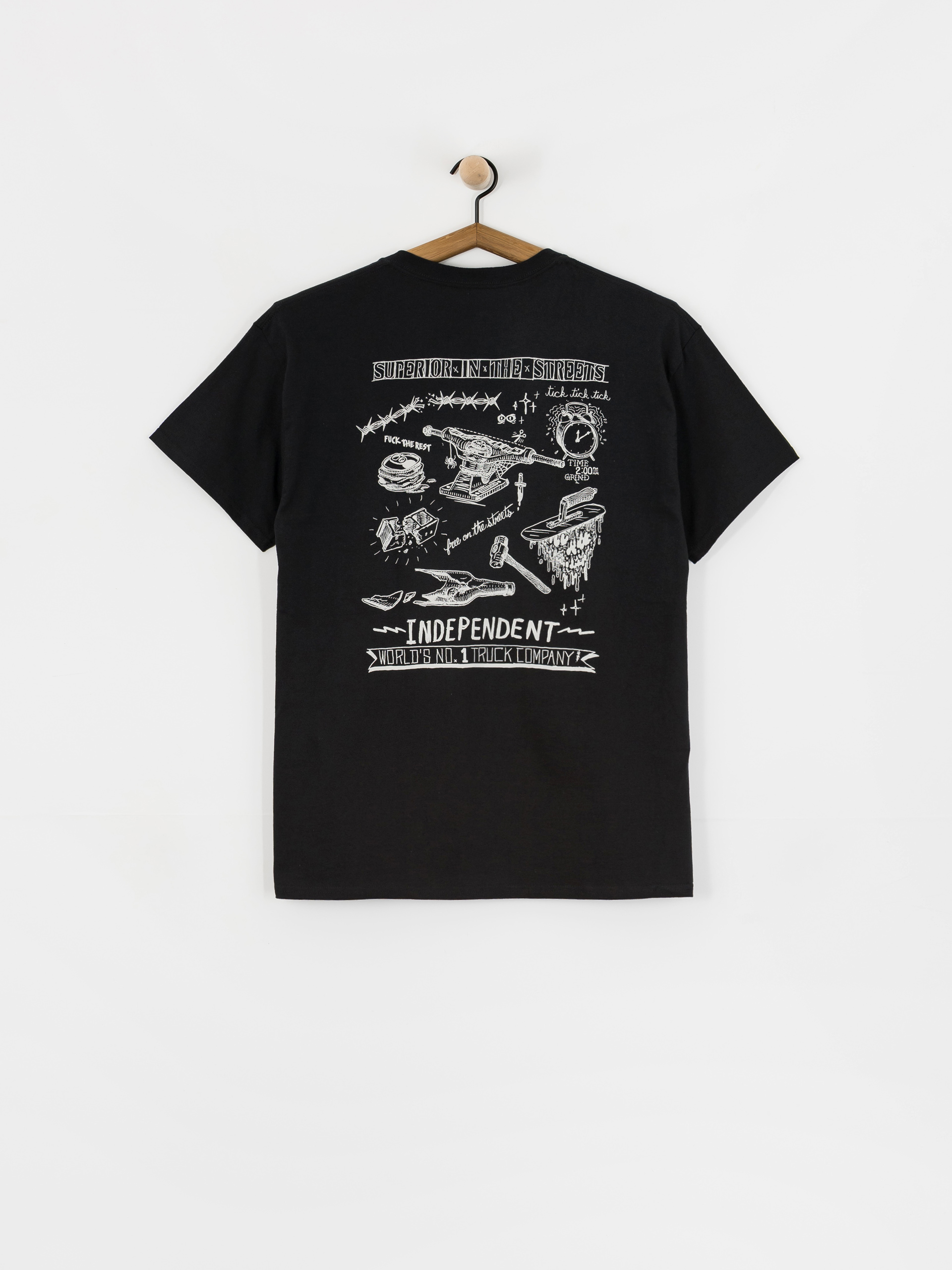 Independent Bratrud Notebook T-Shirt (black)