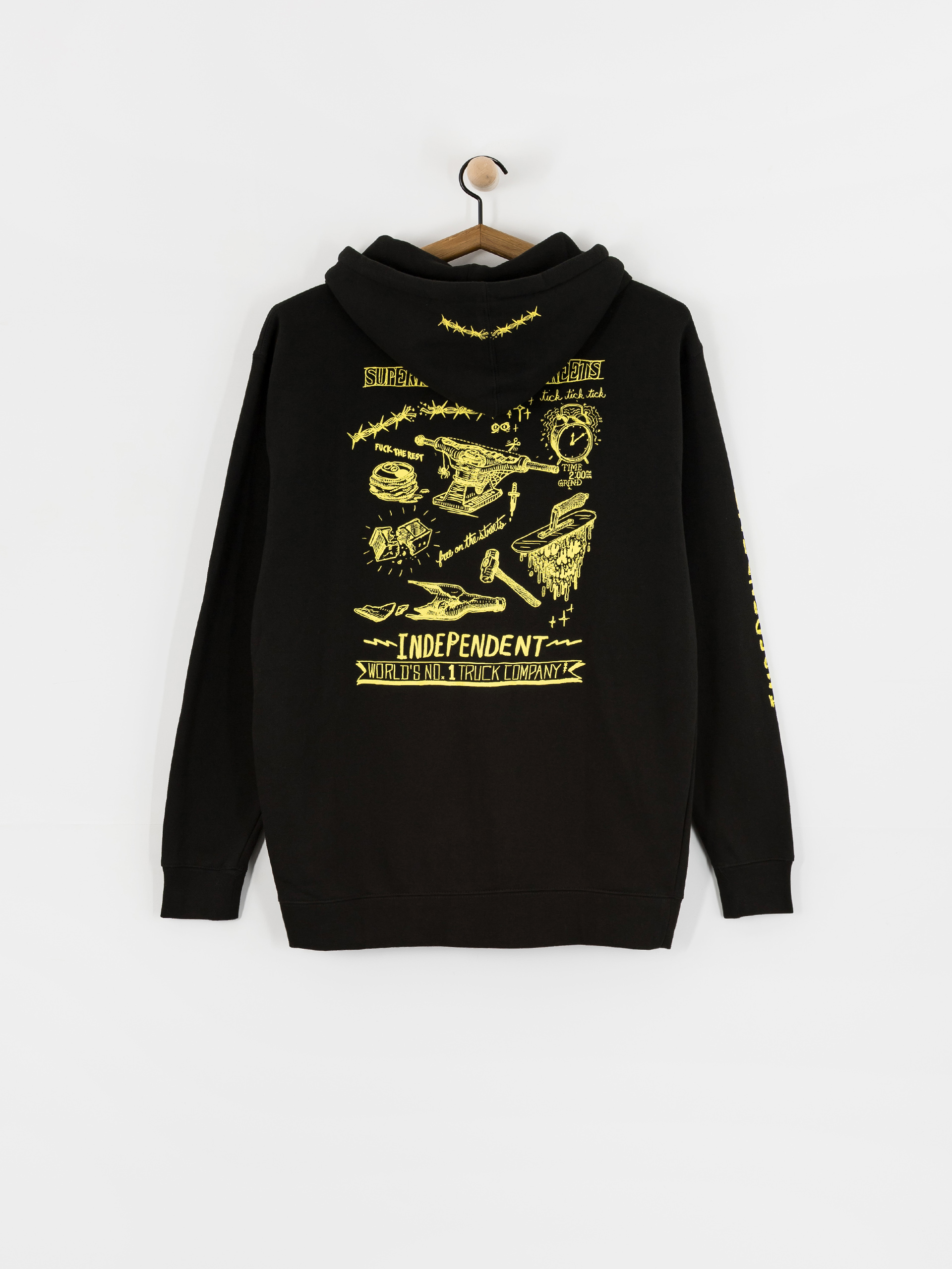 Independent Bratrud Notebook ZHD Hoodie - black (black)