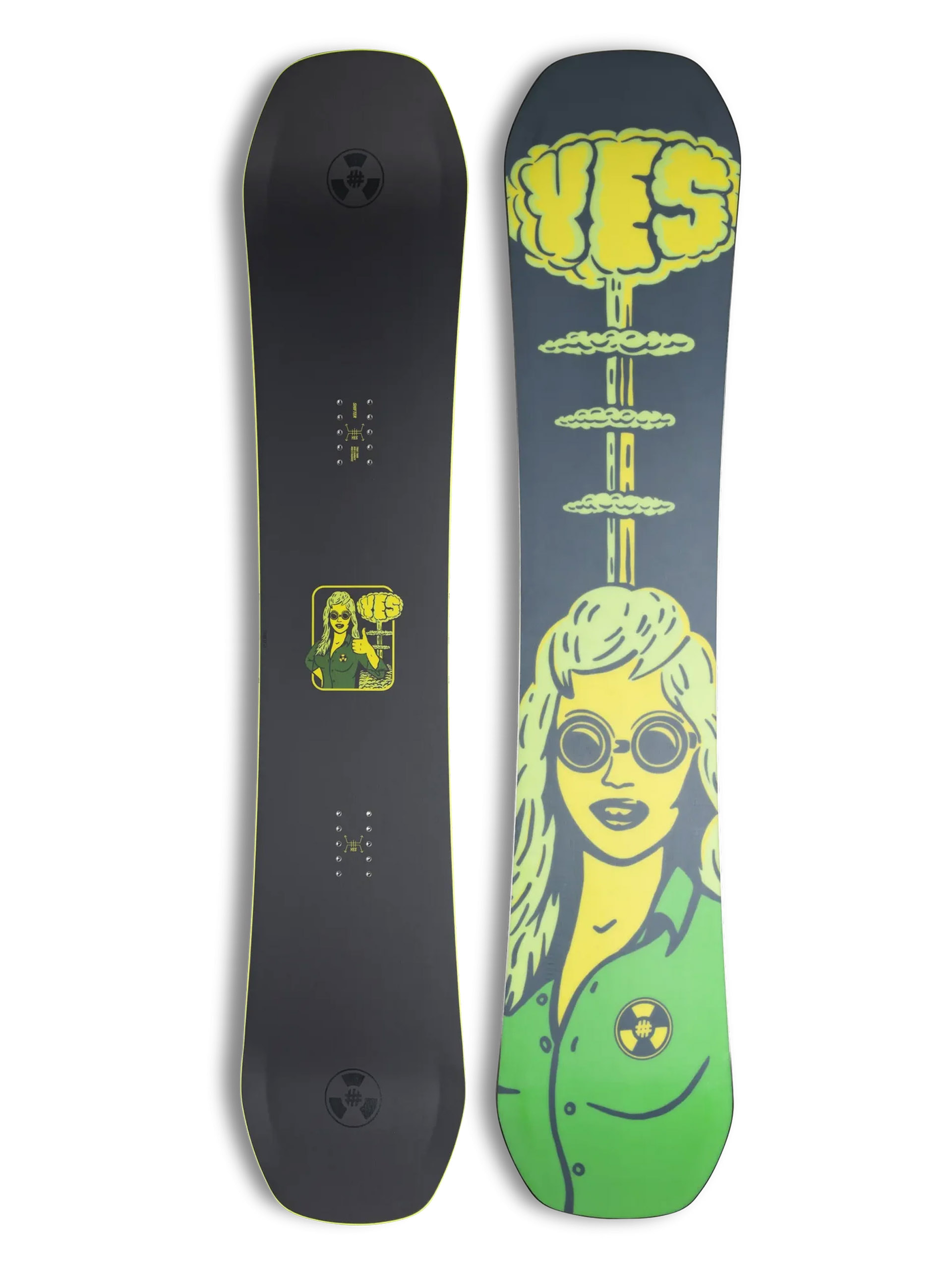 Yes Snowboard Shifter 3D (black)