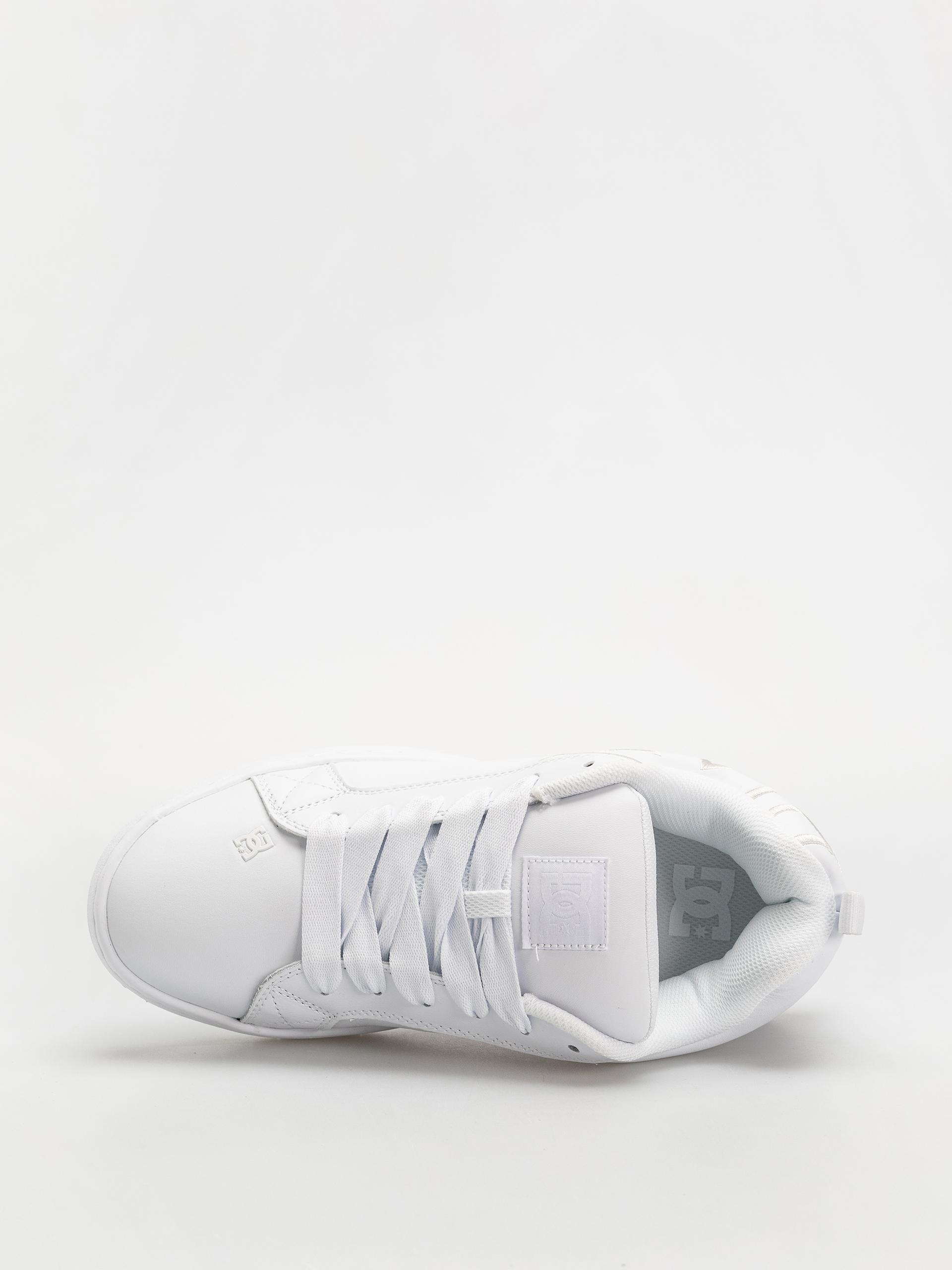 DC Court Graffik Shoes (white/white)