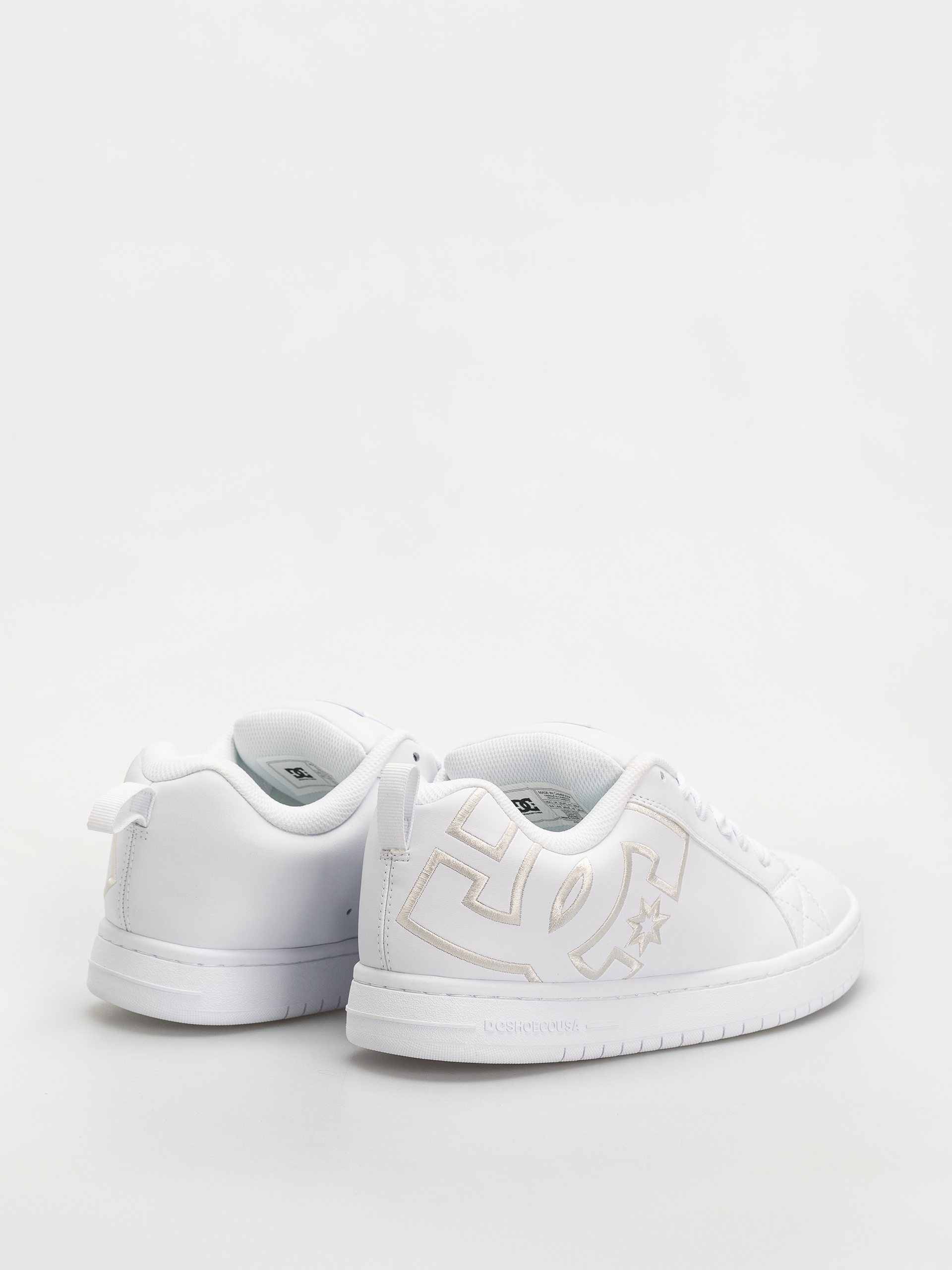 DC Court Graffik Shoes (white/white)