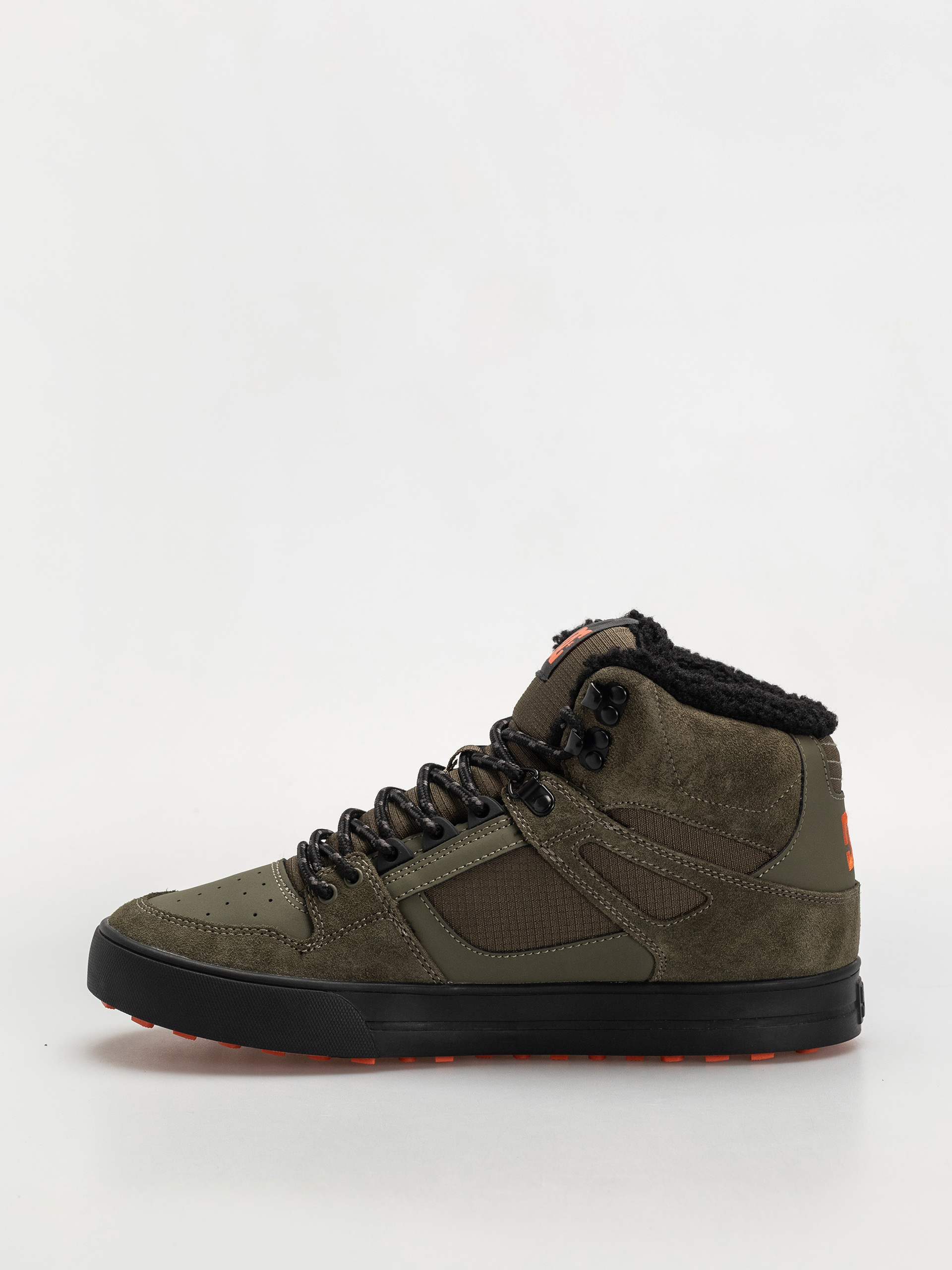 DC Pure High Top Wc Wnt Schuhe (olive/black)