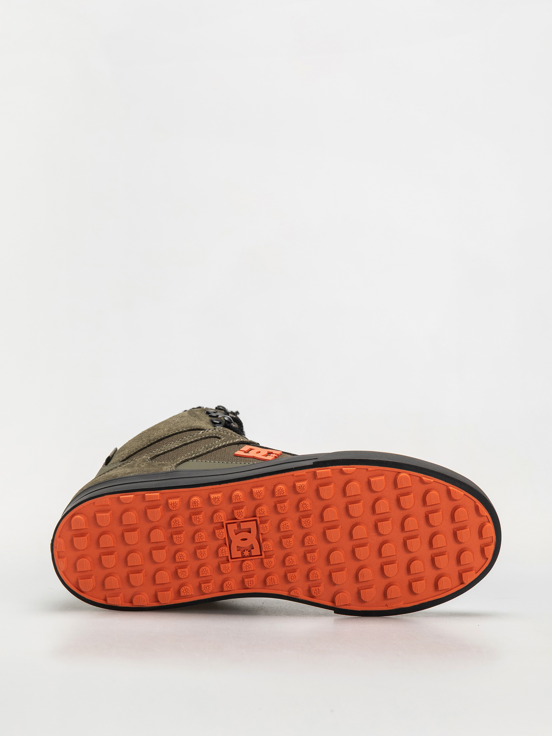 DC Pure High Top Wc Wnt Shoes (olive/black)