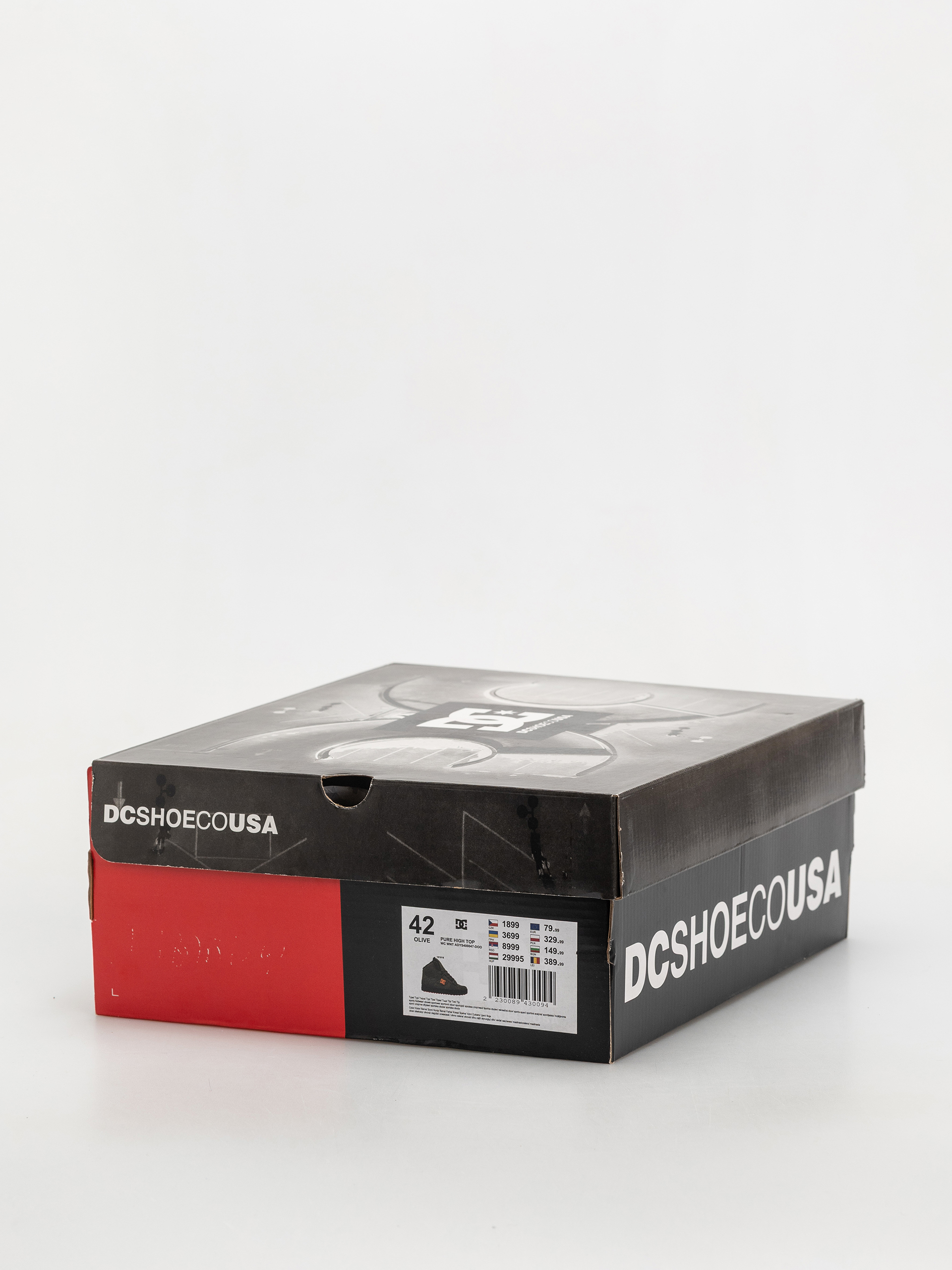 DC Pure High Top Wc Wnt Schuhe (olive/black)