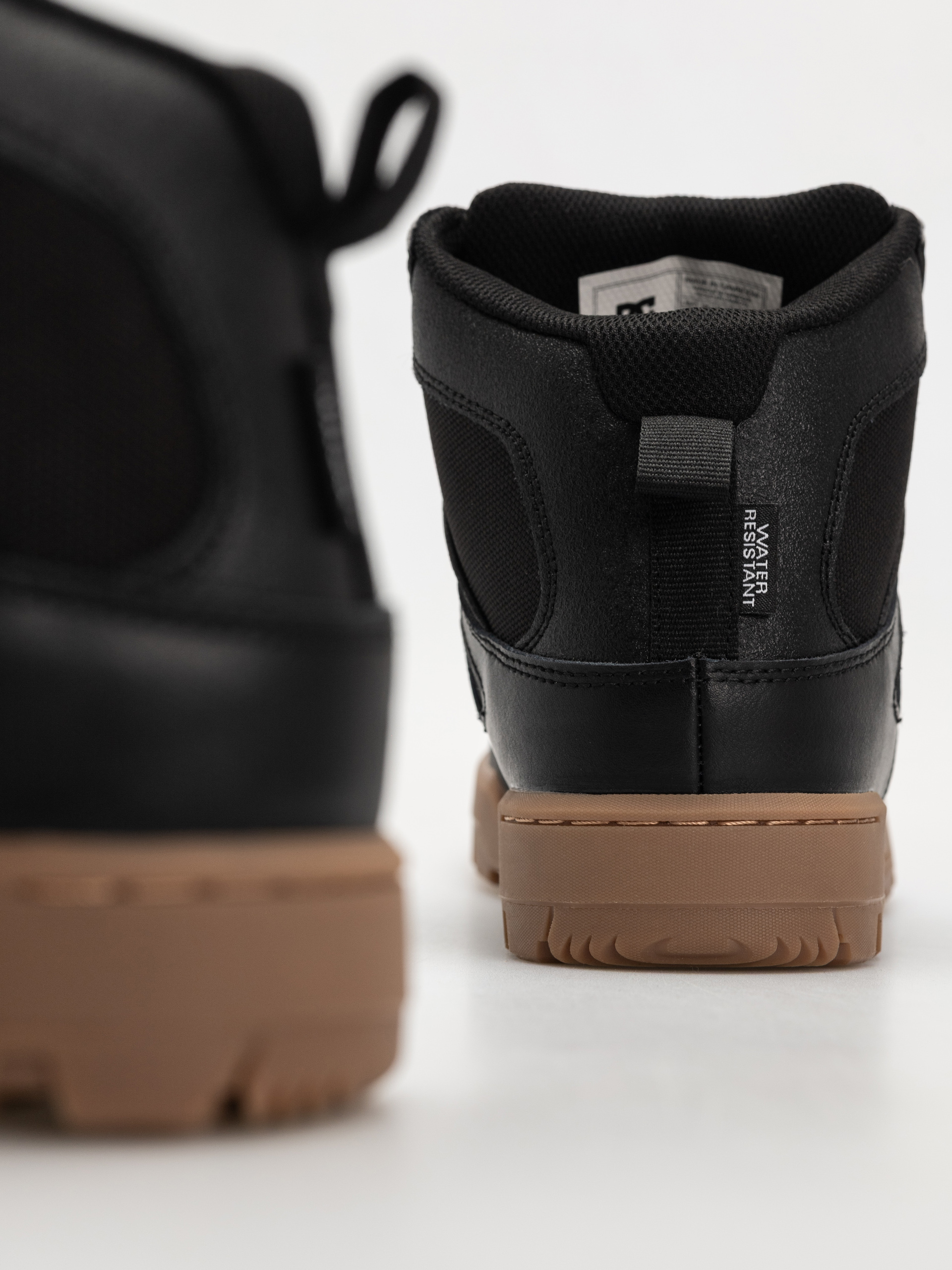 DC Pure High Top Wr Schuhe (black/gum)