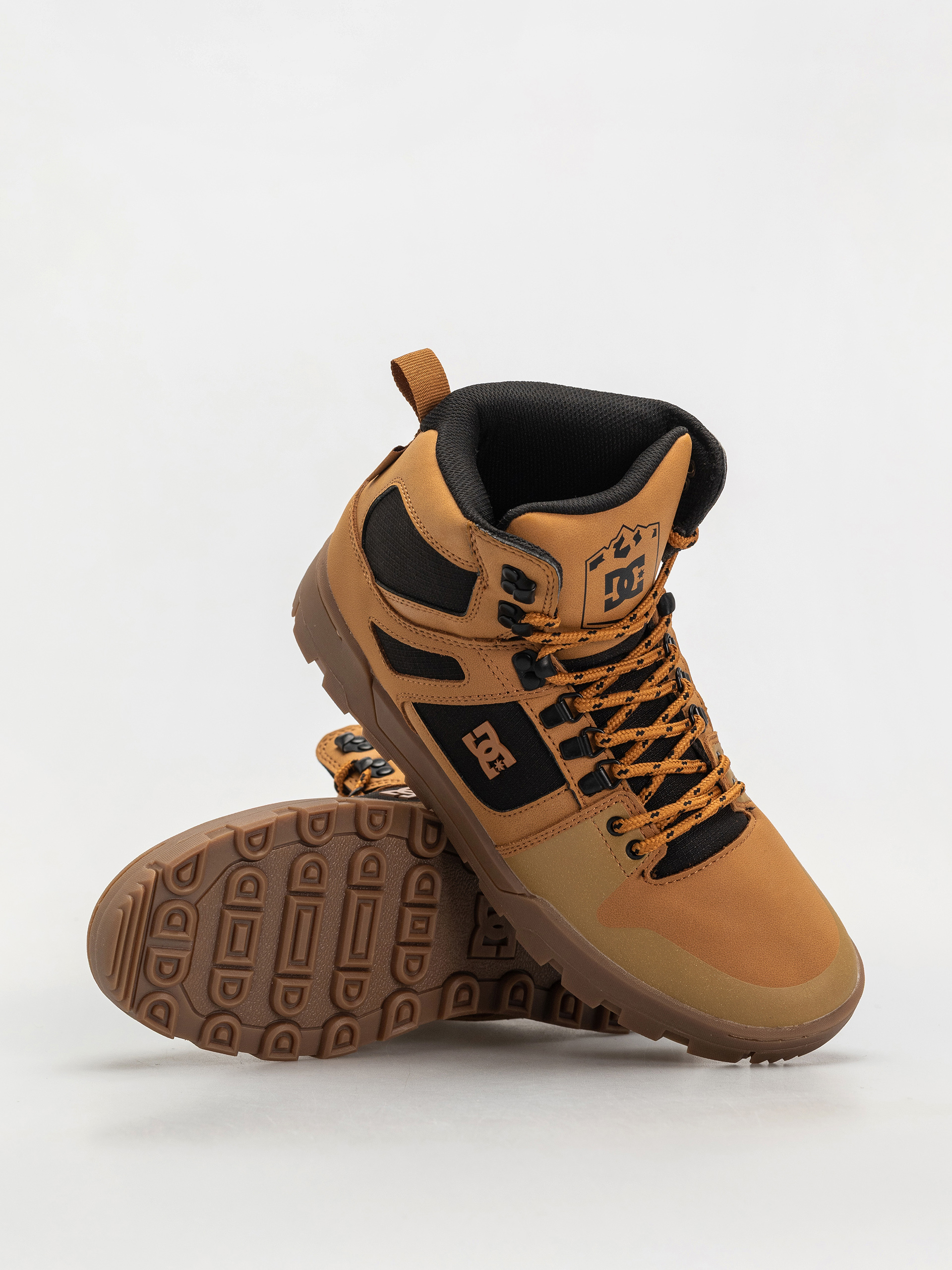 DC Pure High Top Wr Shoes (wheat)