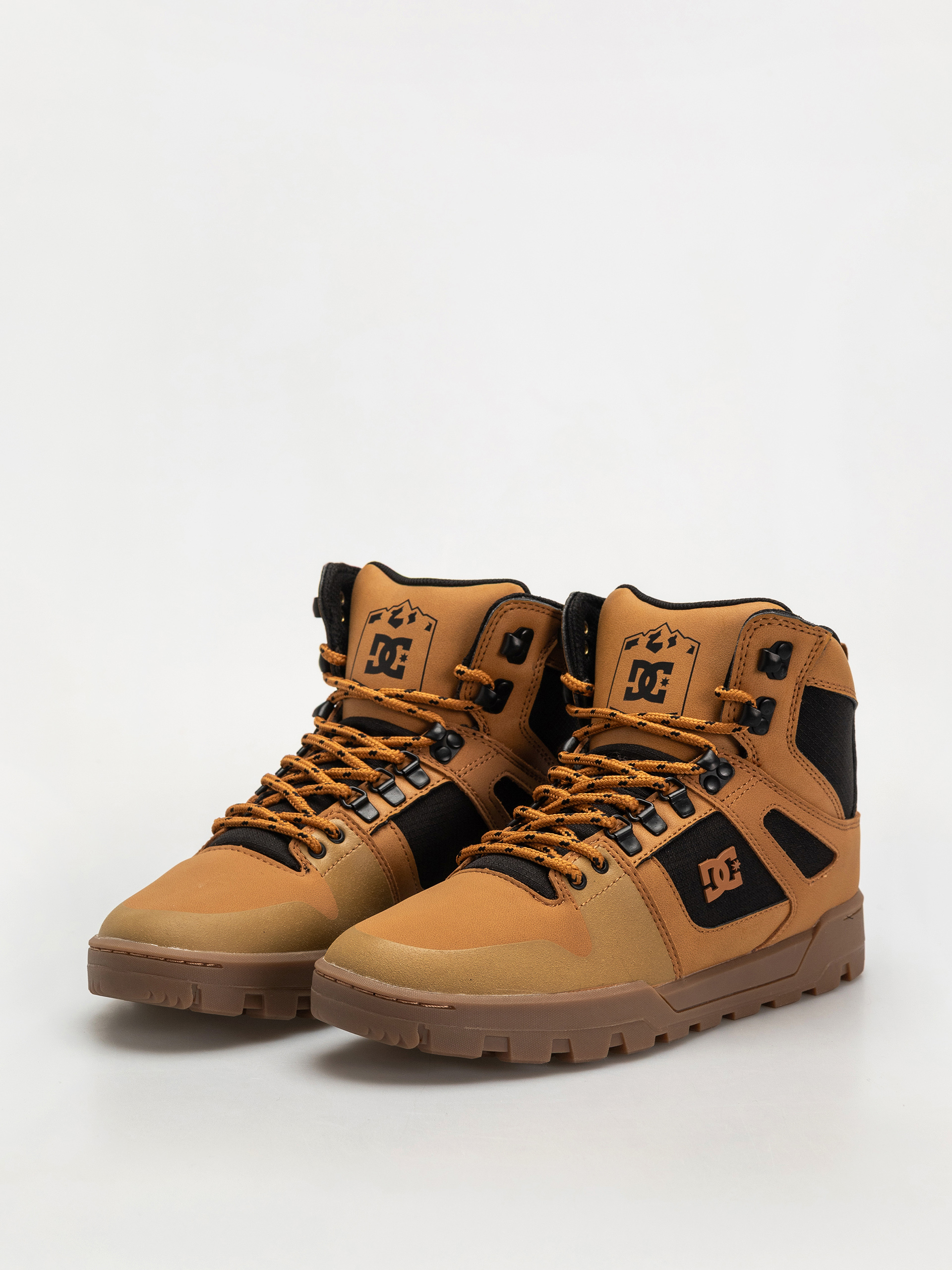 DC Pure High Top Wr Shoes (wheat)