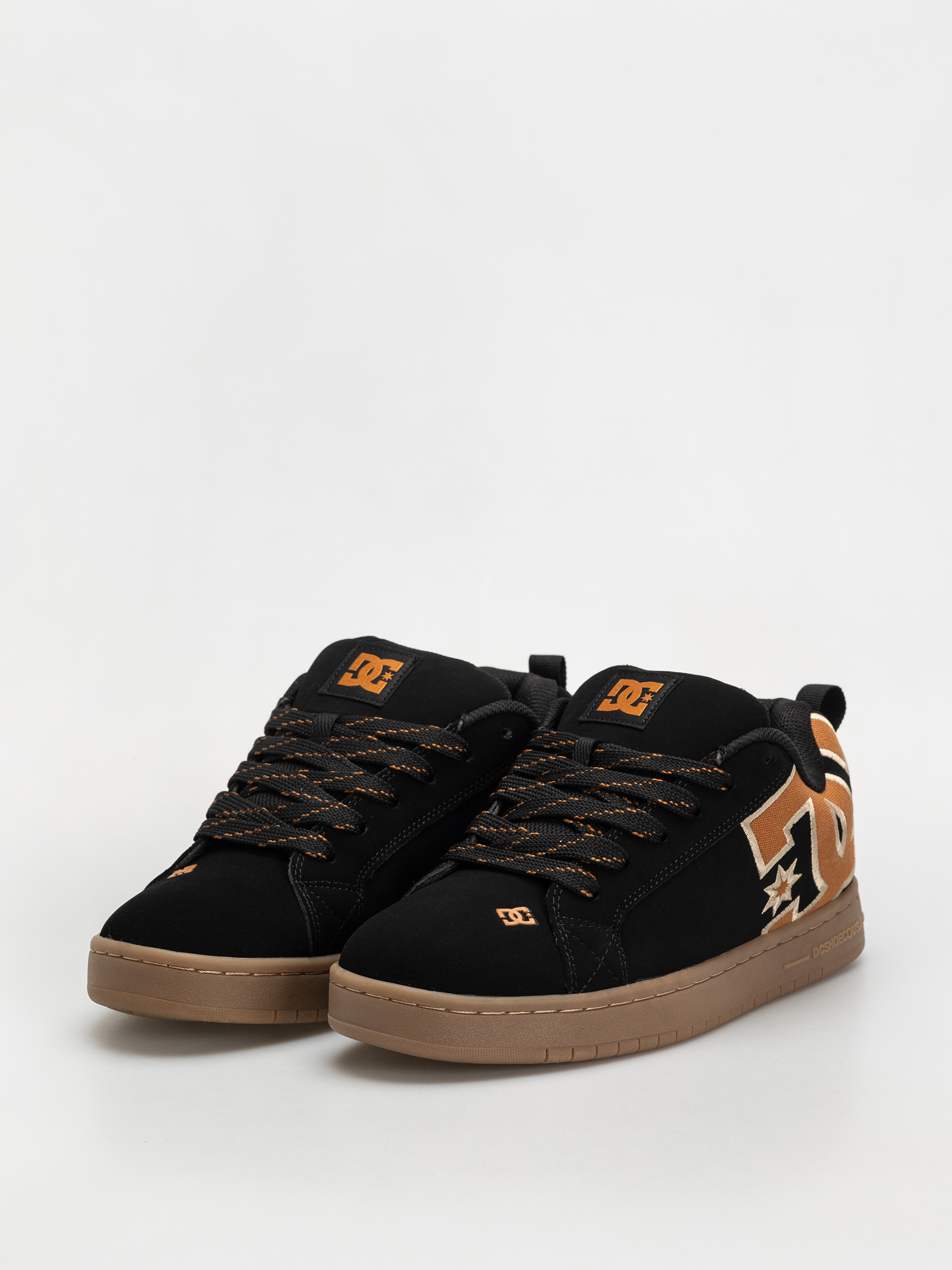 DC Court Graffik Shoes (black/brown/gum)
