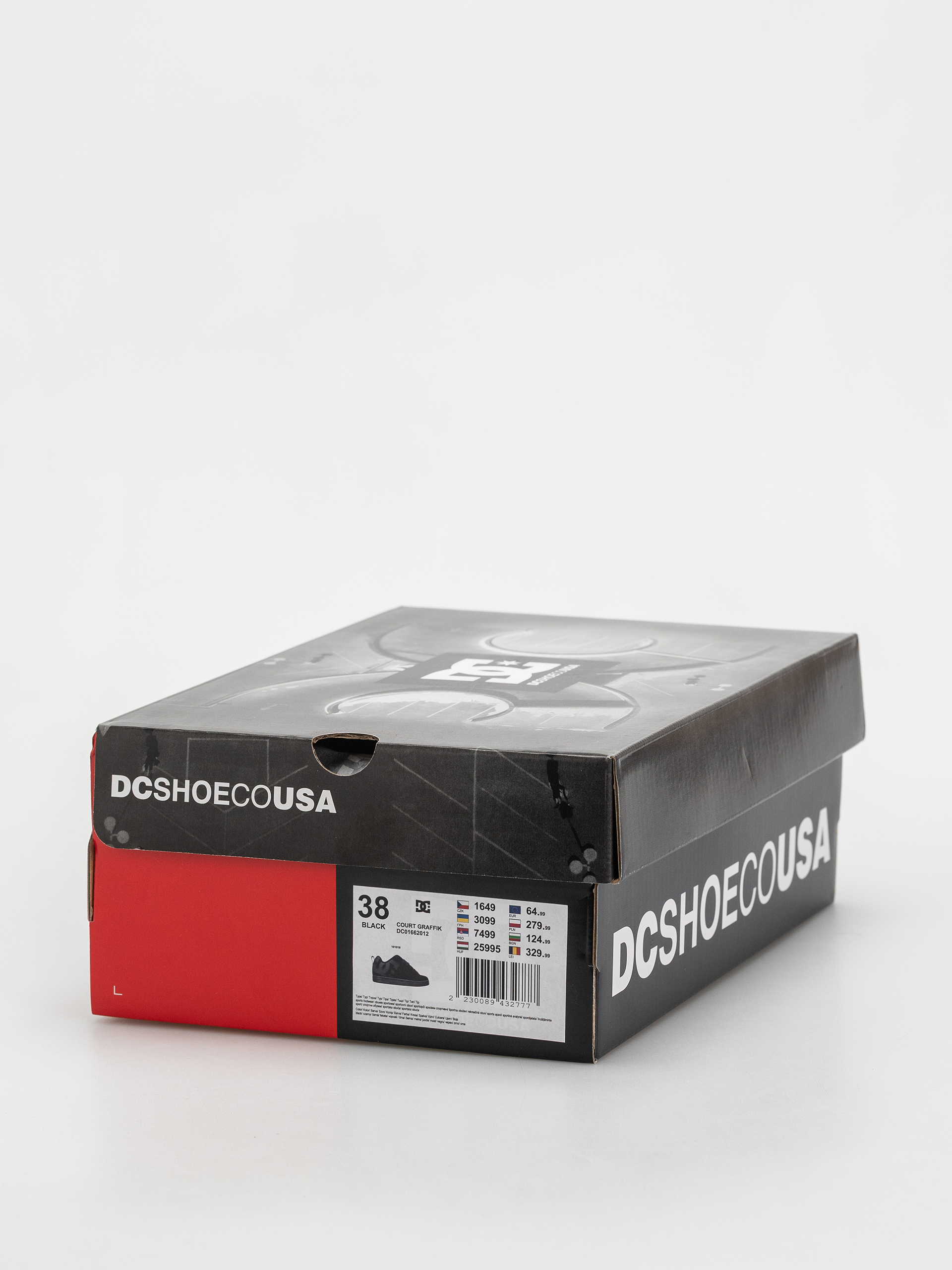 DC Court Graffik Wmn Schuhe (black/black/black)