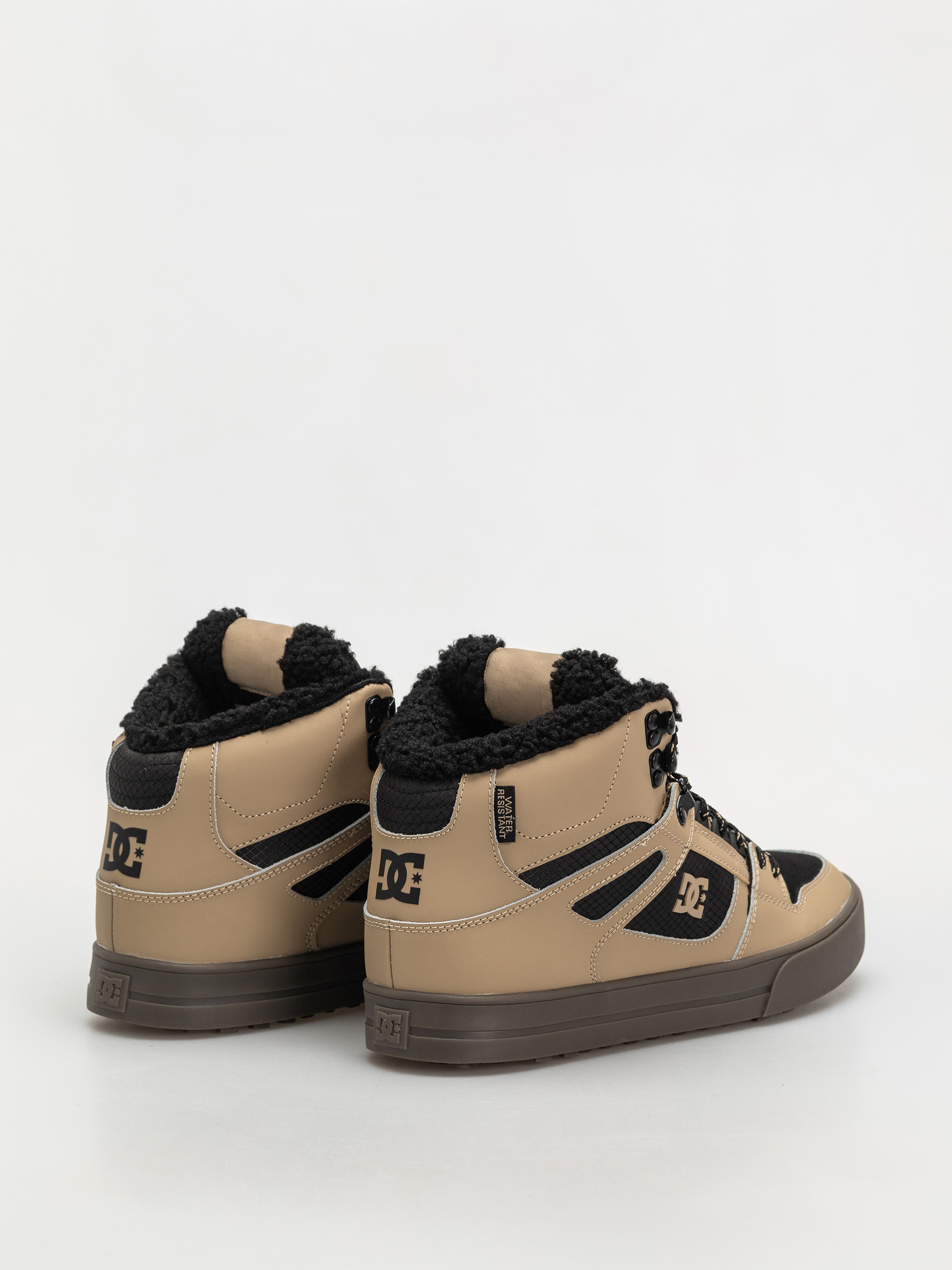 DC Pure High Top Wc Wnt Schuhe (tan/black)