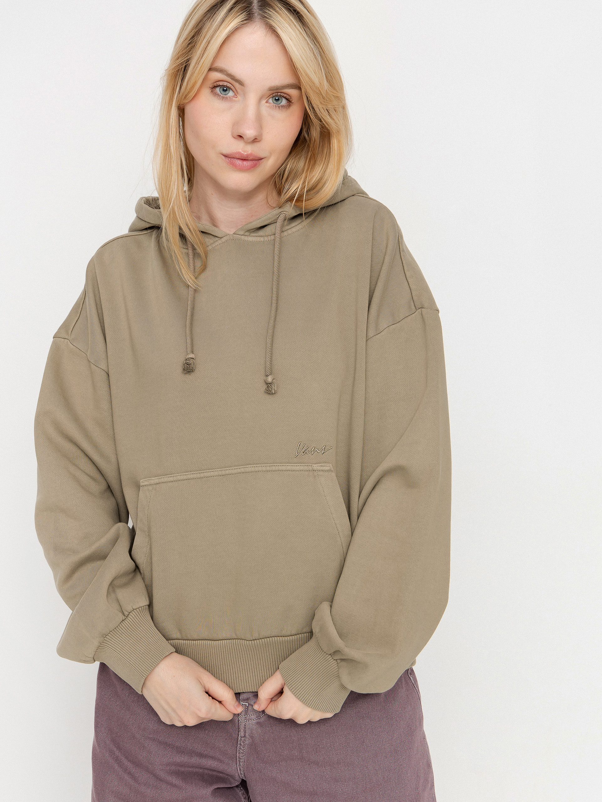 Vans Retro HD Wmn Hoodie (bay leaf)