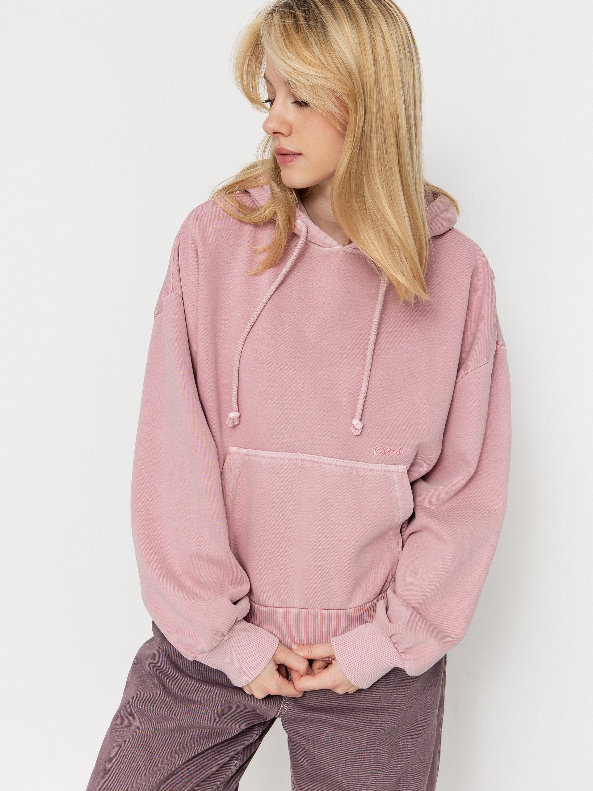Vans Retro HD Wmn Hoodie (pink dawn)