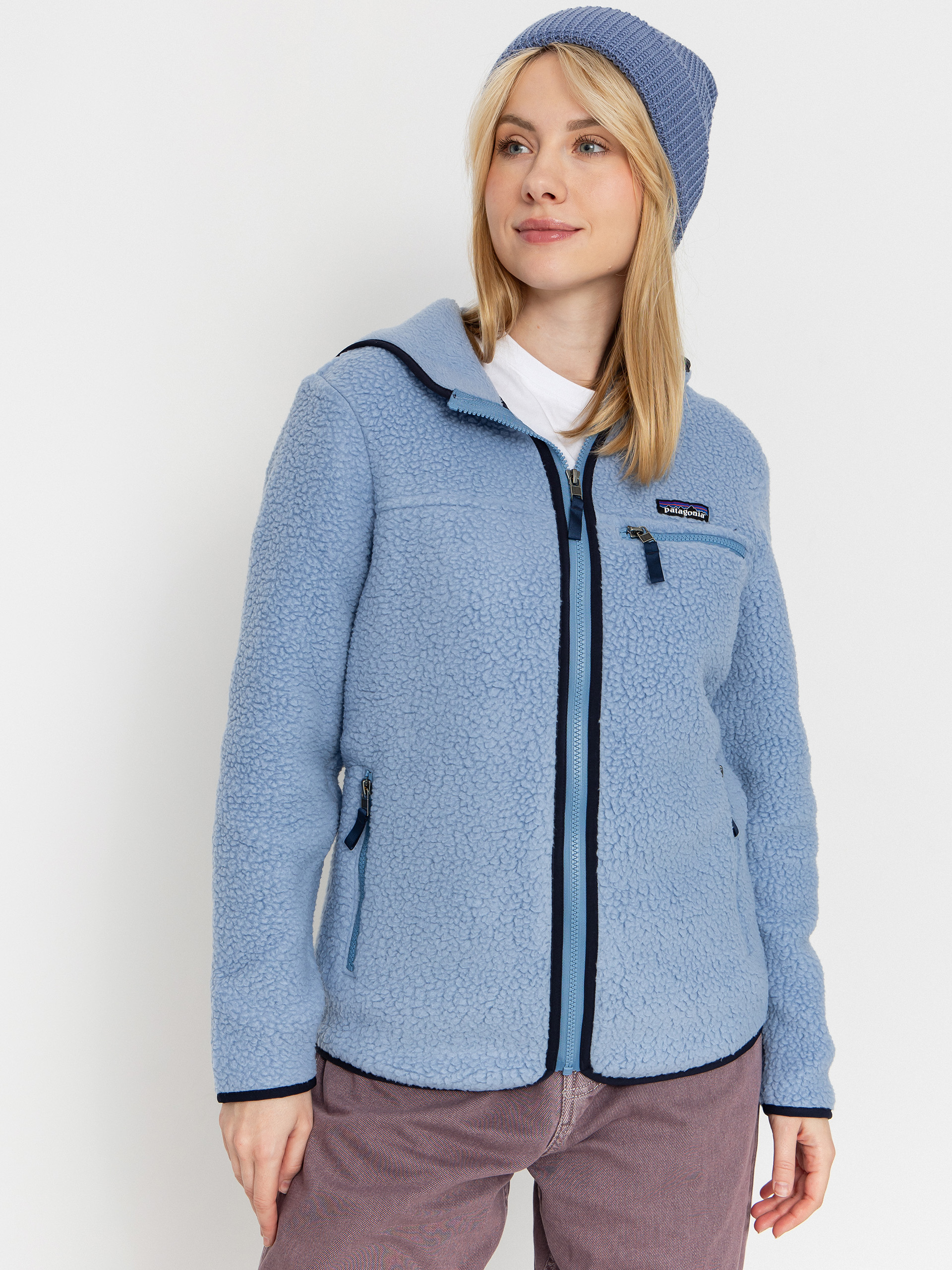 Patagonia Retro Pile HD Wmn Fleece Jacke (barnacle blue)