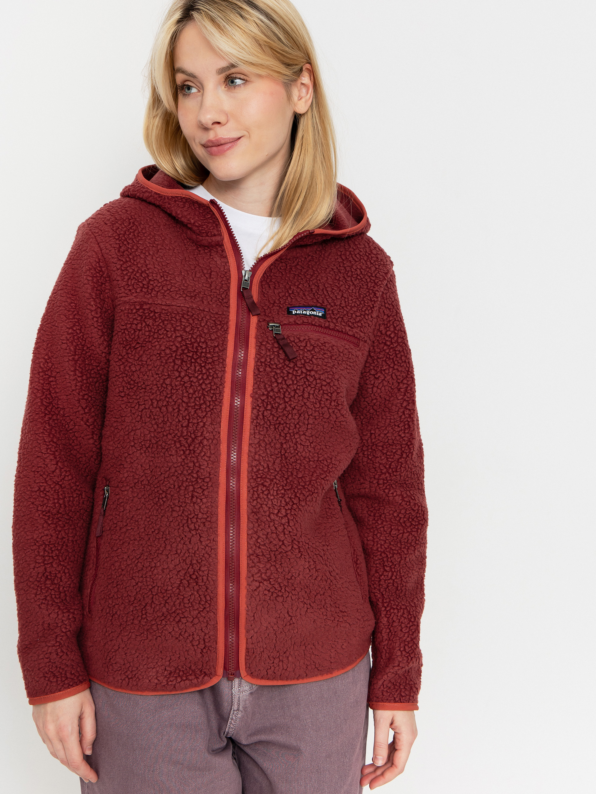 Patagonia Retro Pile HD Wmn Fleece  (sequoia red)