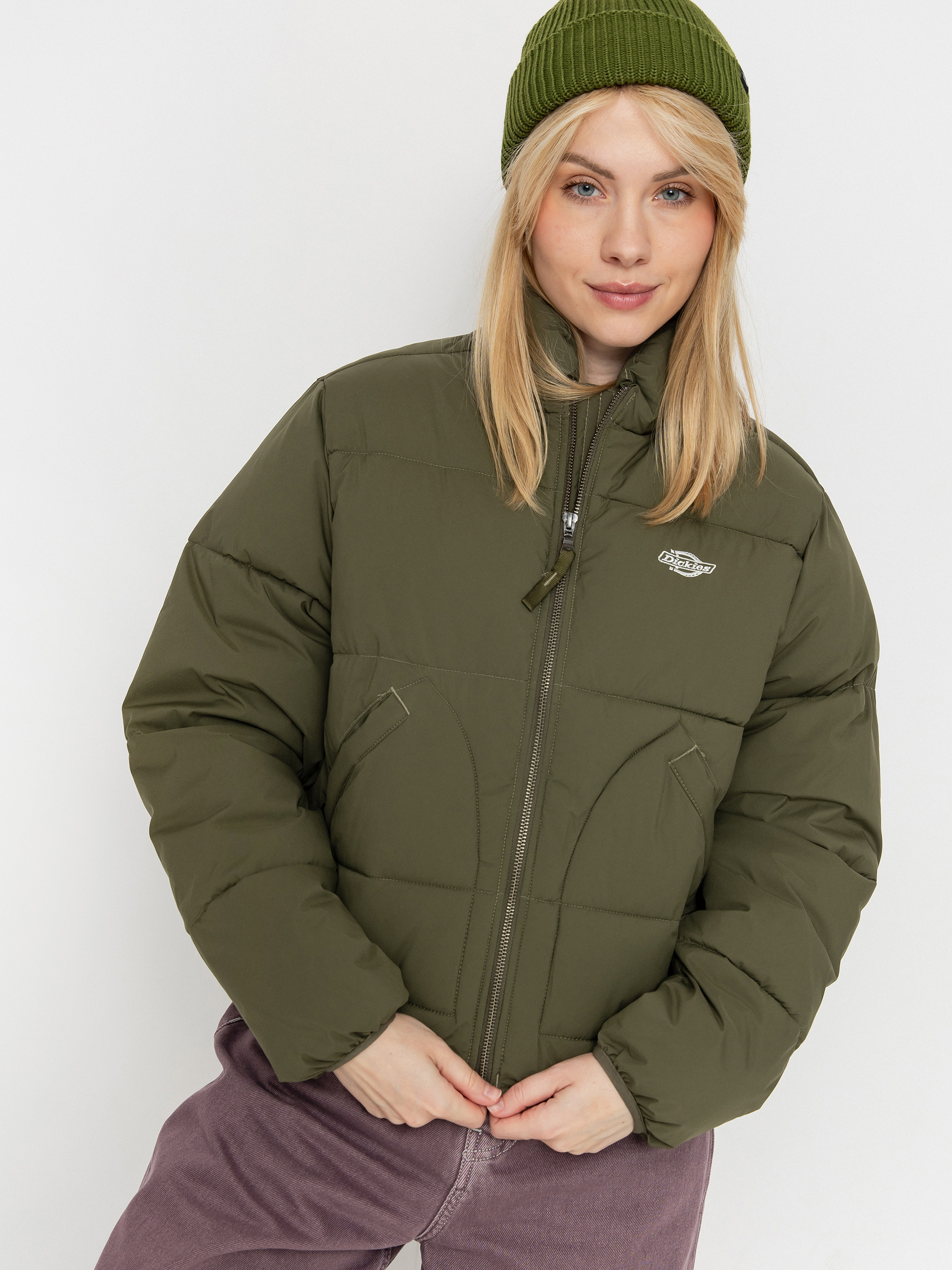 Dickies Summerdale Puffer Wmn Jacke (military gr)