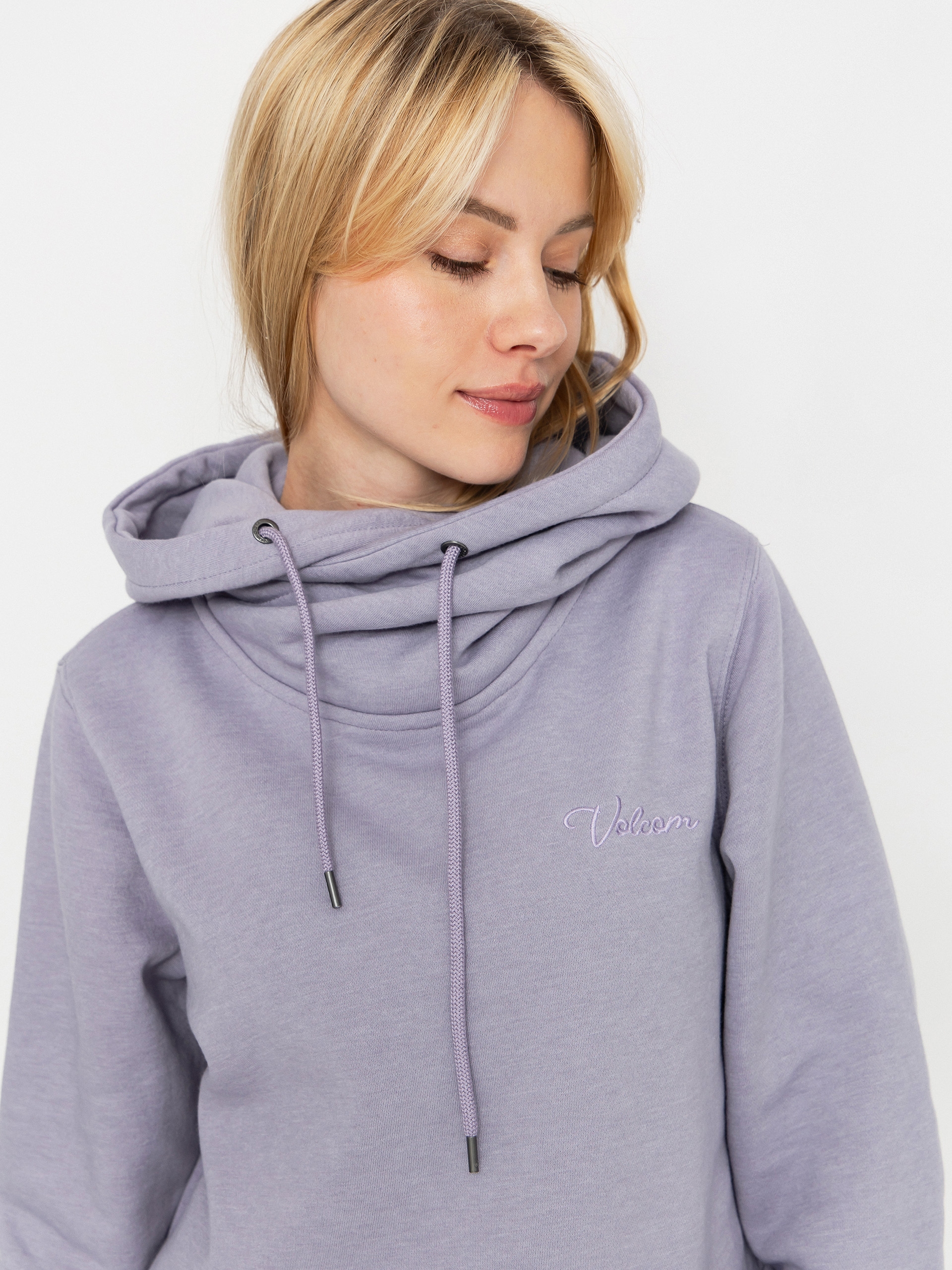Womens Volcom Tower HD Active sweatshirt (lavender aura)