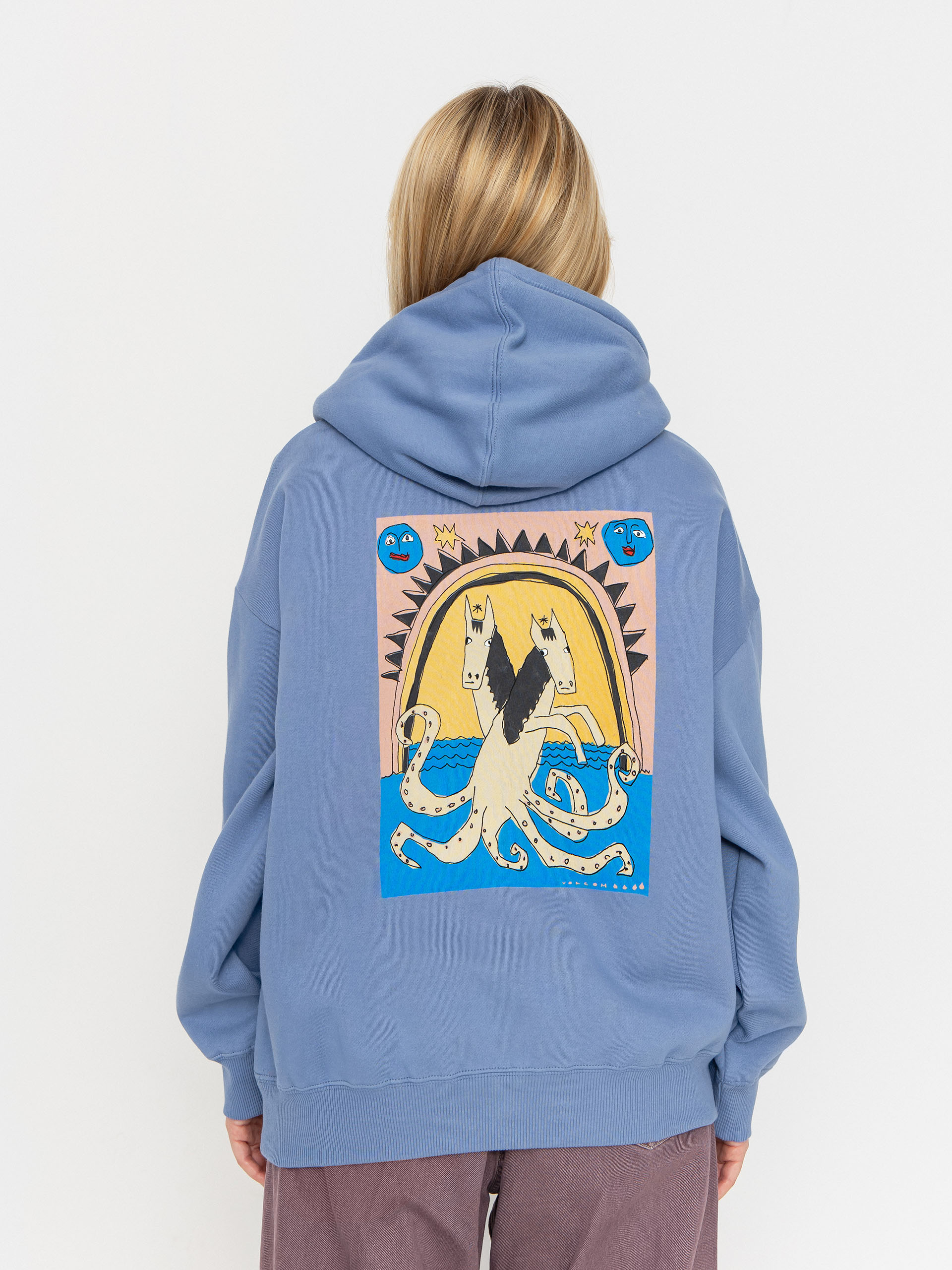 Volcom Moove On HD Wmn Hoodie (carolina blue)