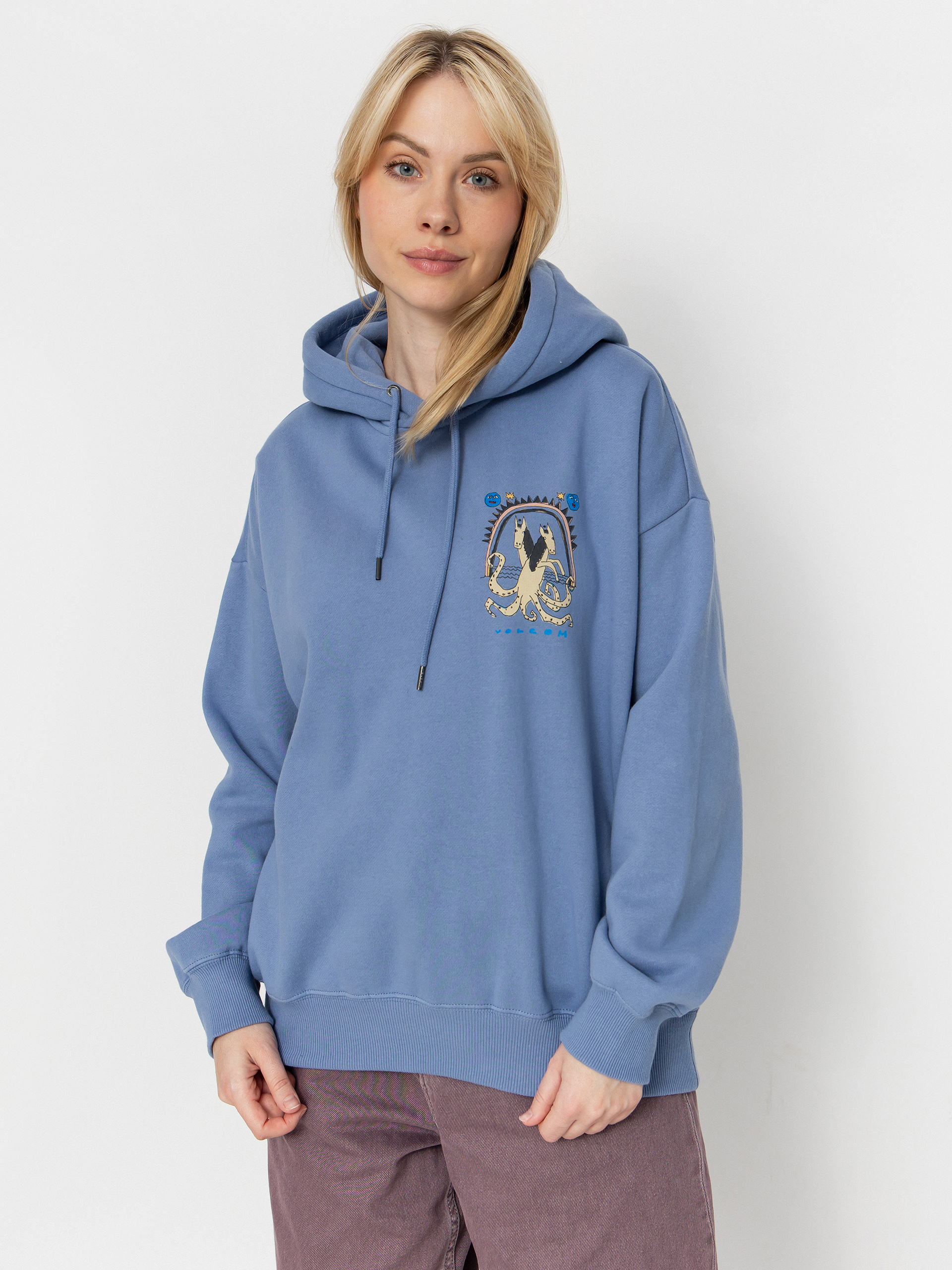 Volcom Moove On HD Wmn Hoodie (carolina blue)