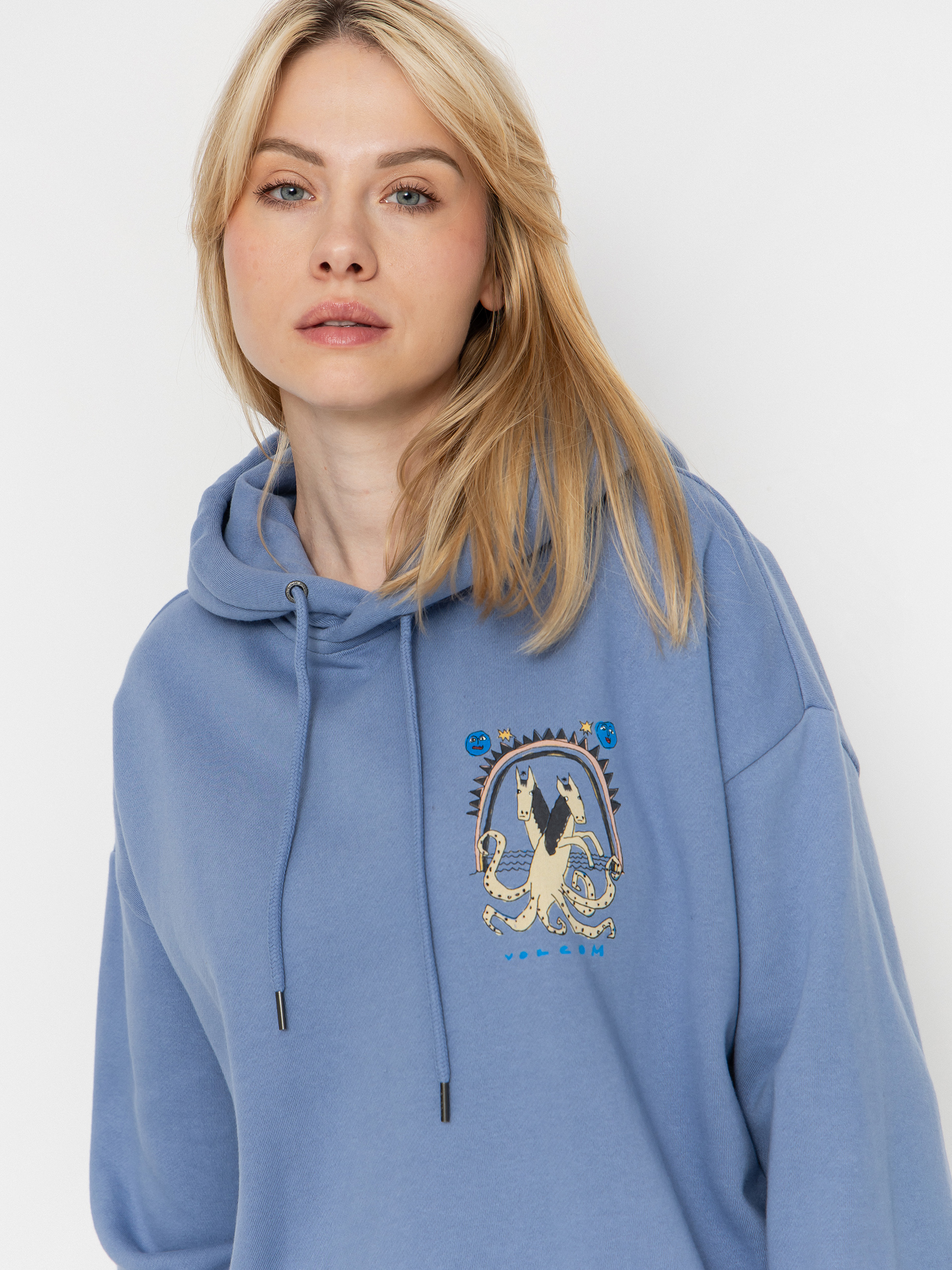 Volcom Moove On HD Wmn Hoodie (carolina blue)