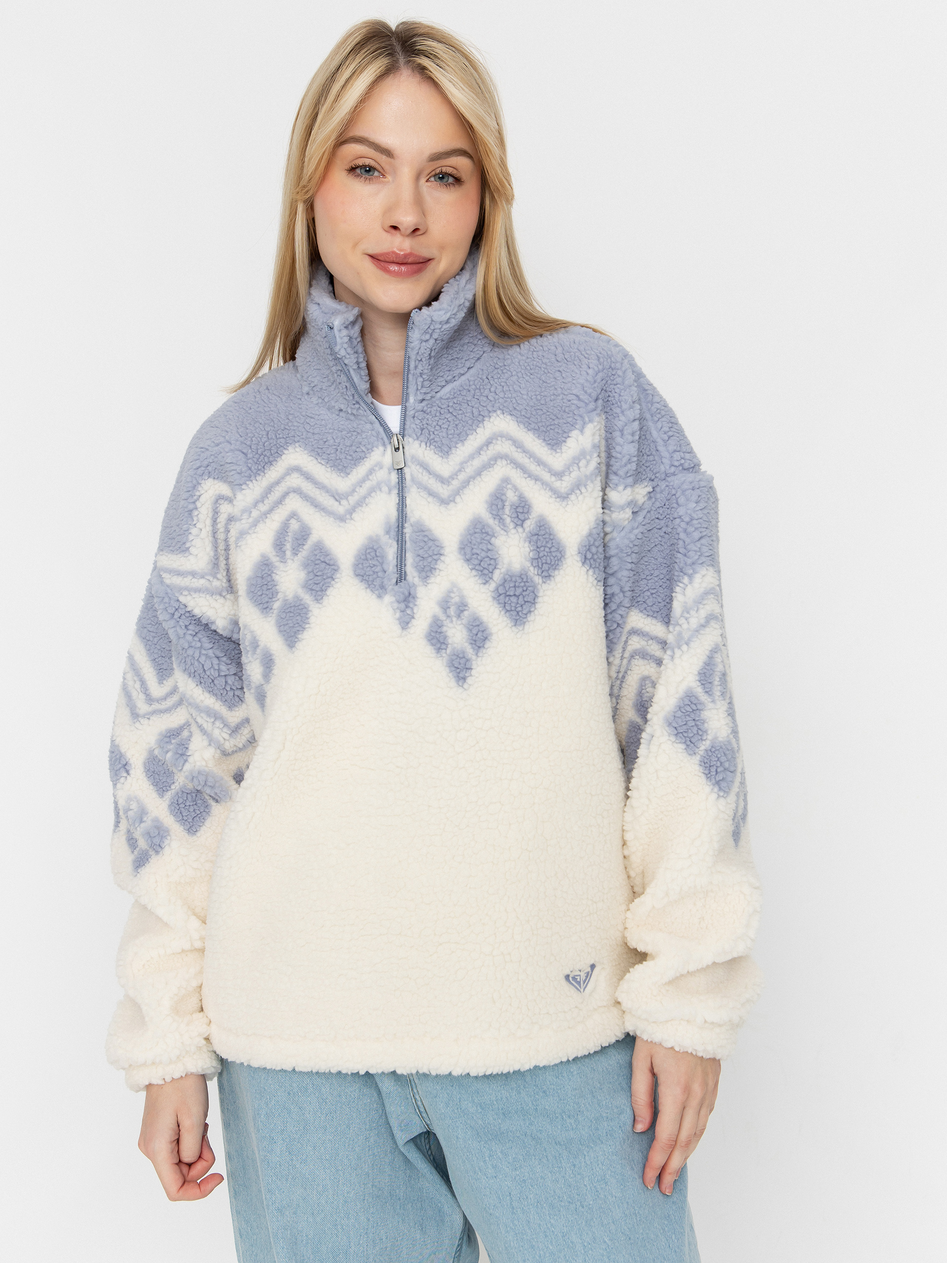Roxy Mountain Story Wmn Fleece  (egret)