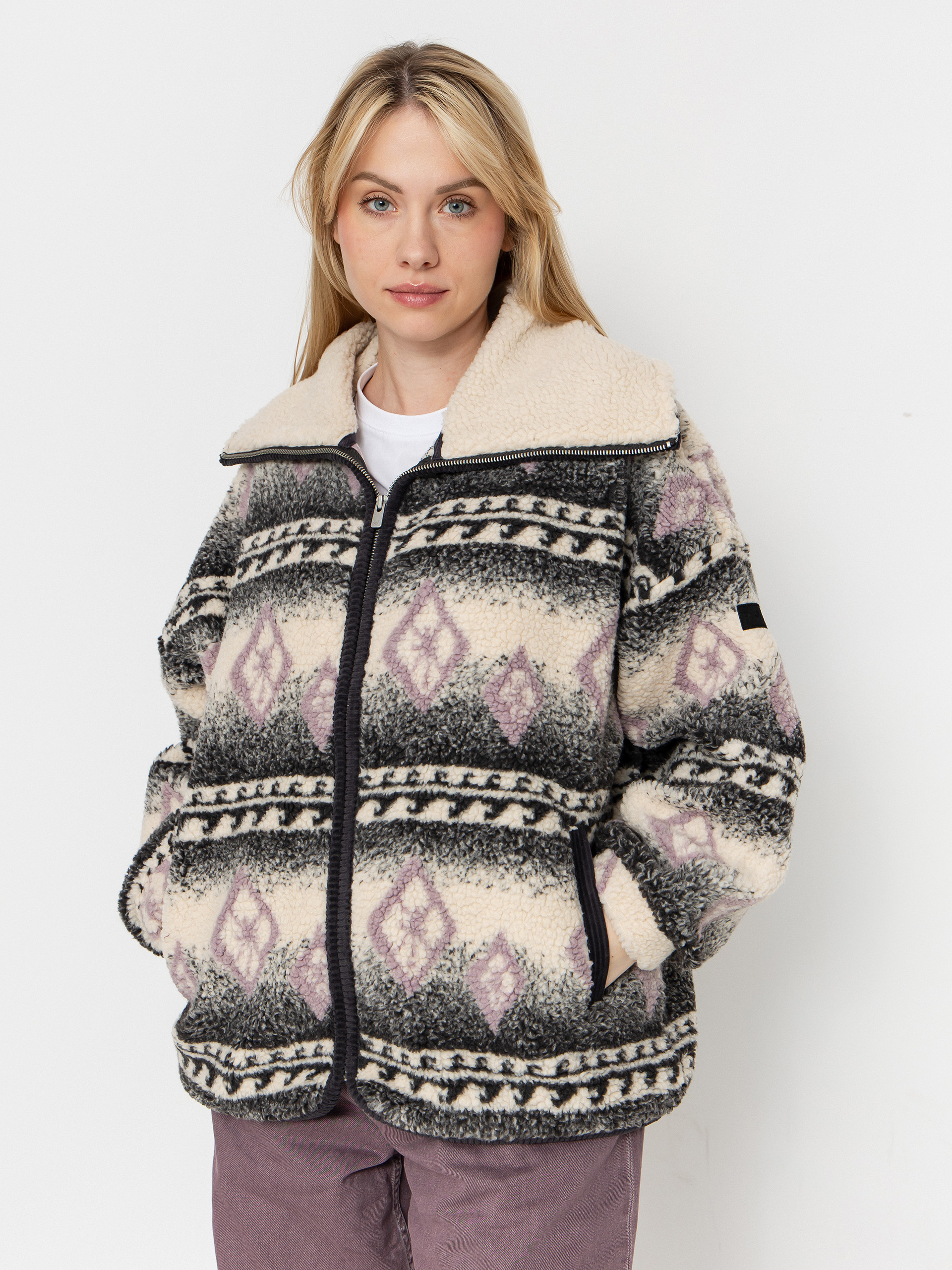 ROXYジャケットL Roxy Feels Like Winter Wmn Jacket - multicolor (parchment feel